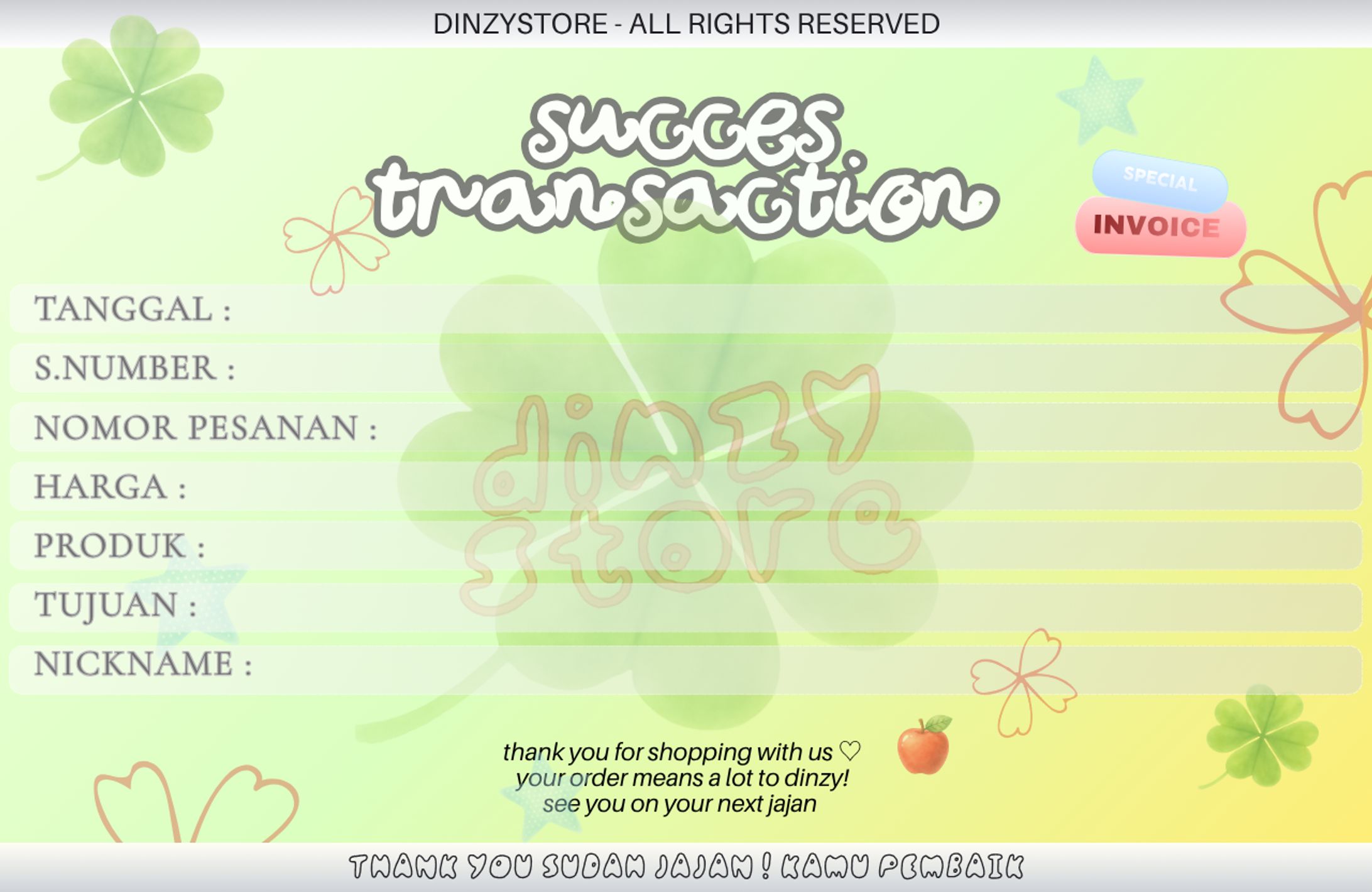 invoice auto order-1