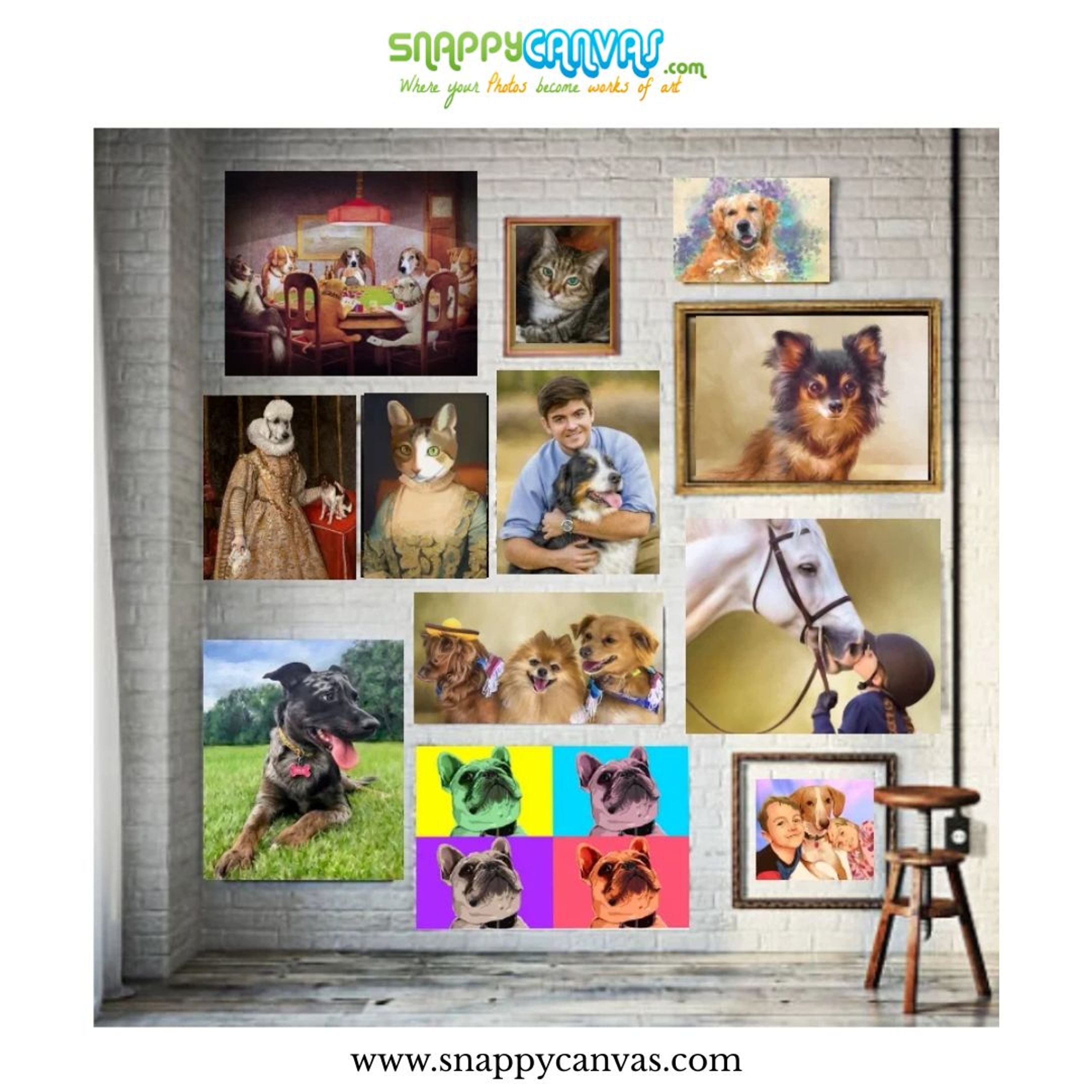 Are Pet Portrait Paintings Good Memorial Gifts?-1