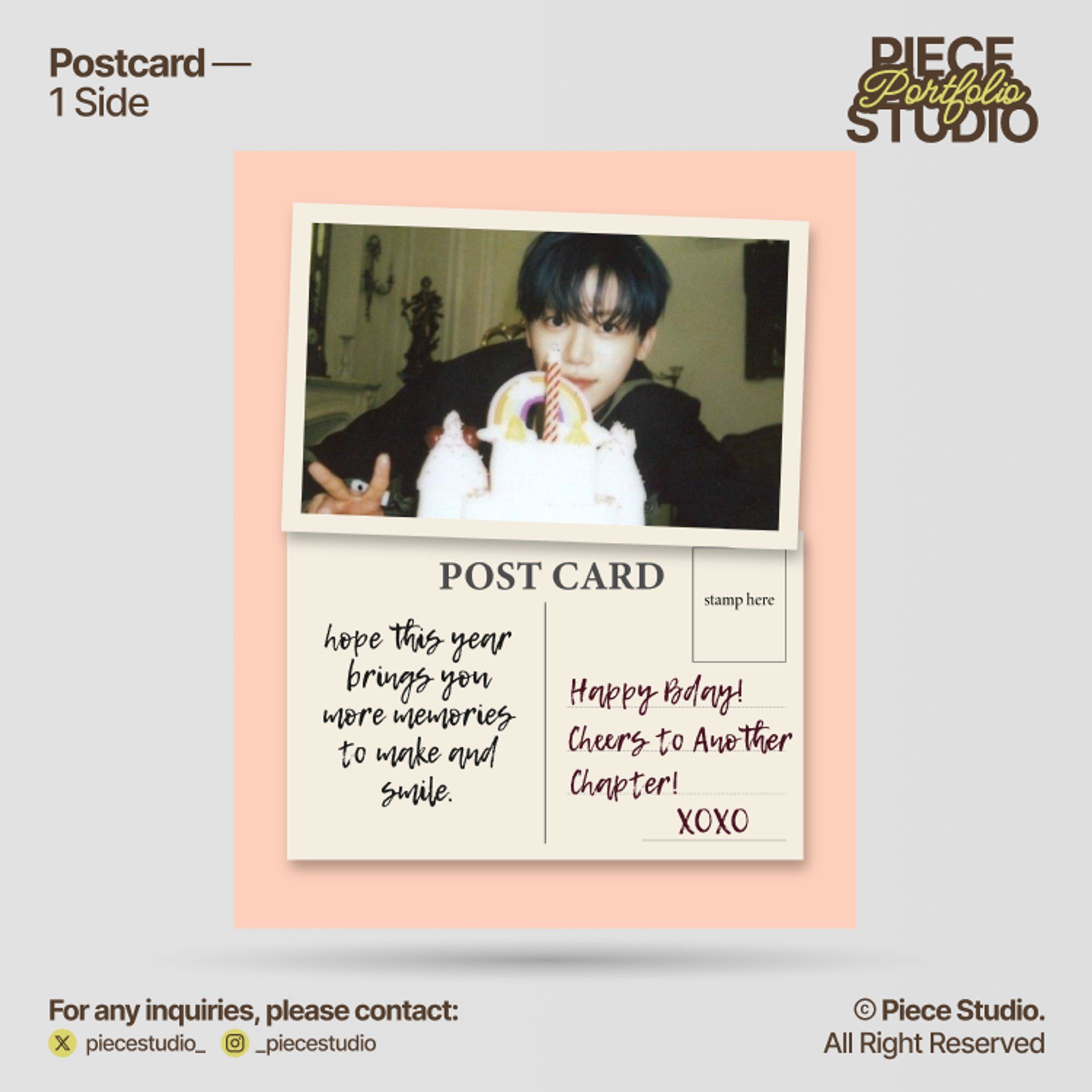 WISH POSTCARD - NCT JAEMIN BIRTHDAY POSTCARD-1