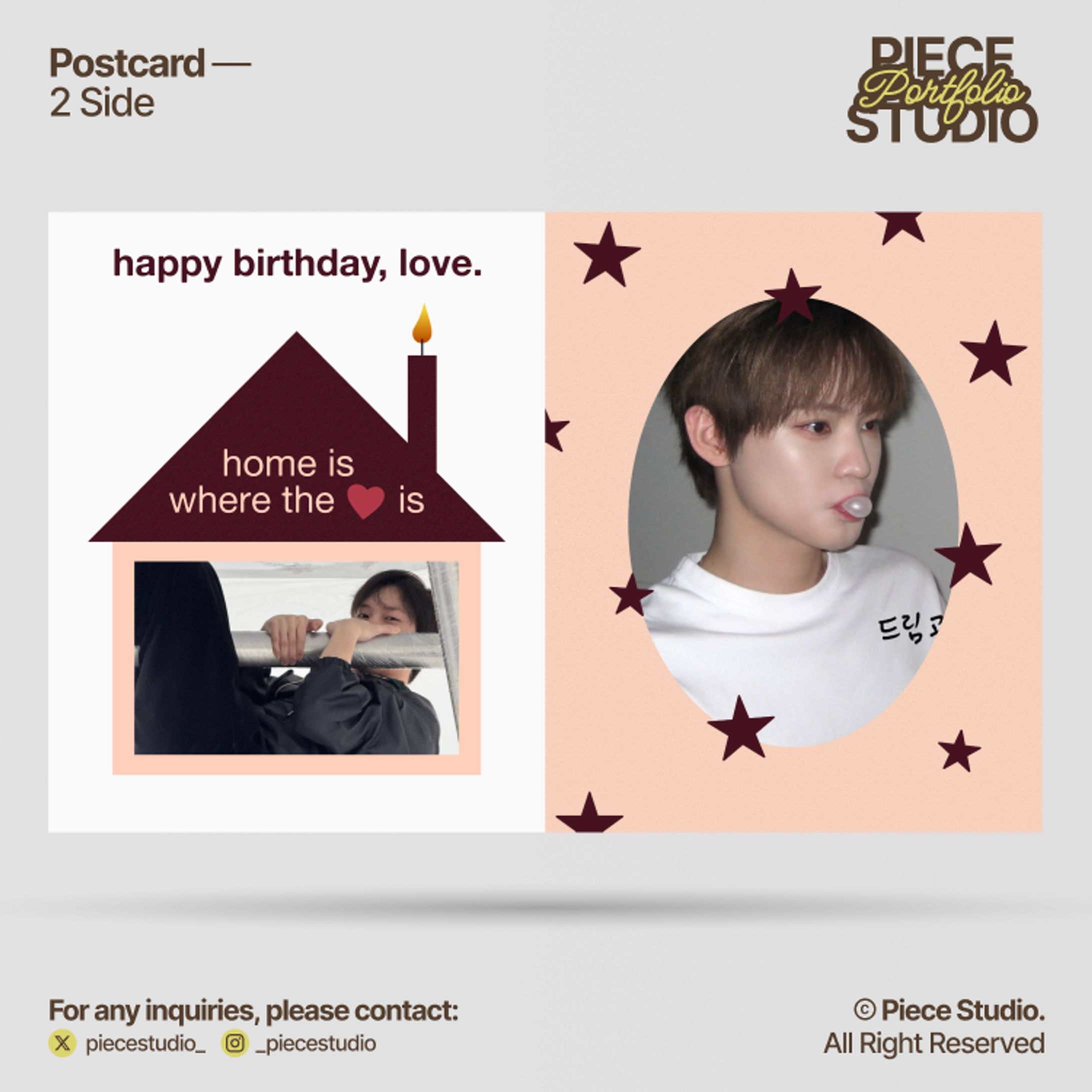 CANDLE HOME - NCT CHENLE BIRTHDAY POSTCARD-1