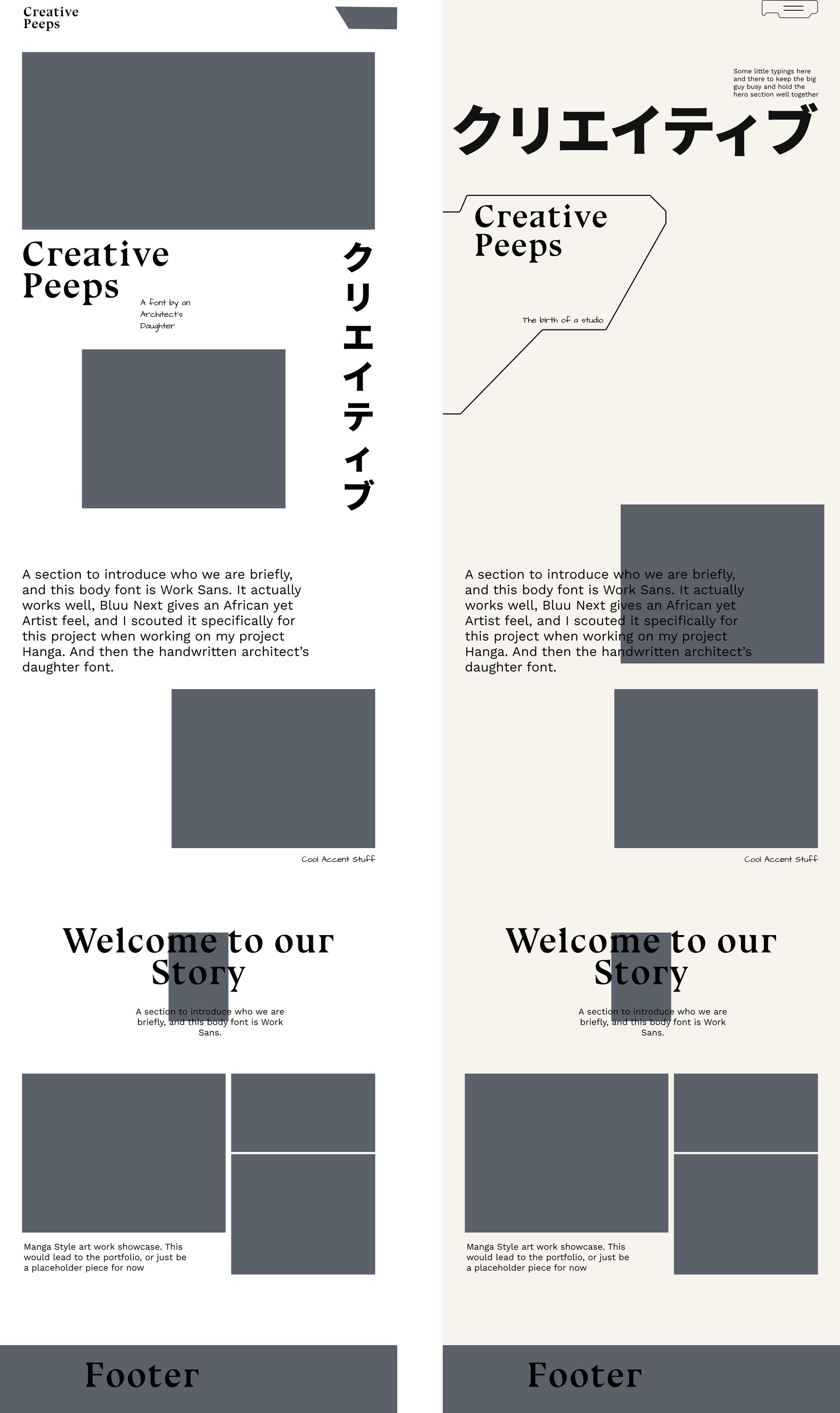 Sneak Peeks from Coming Soon Creative Peeps Website Layout-1