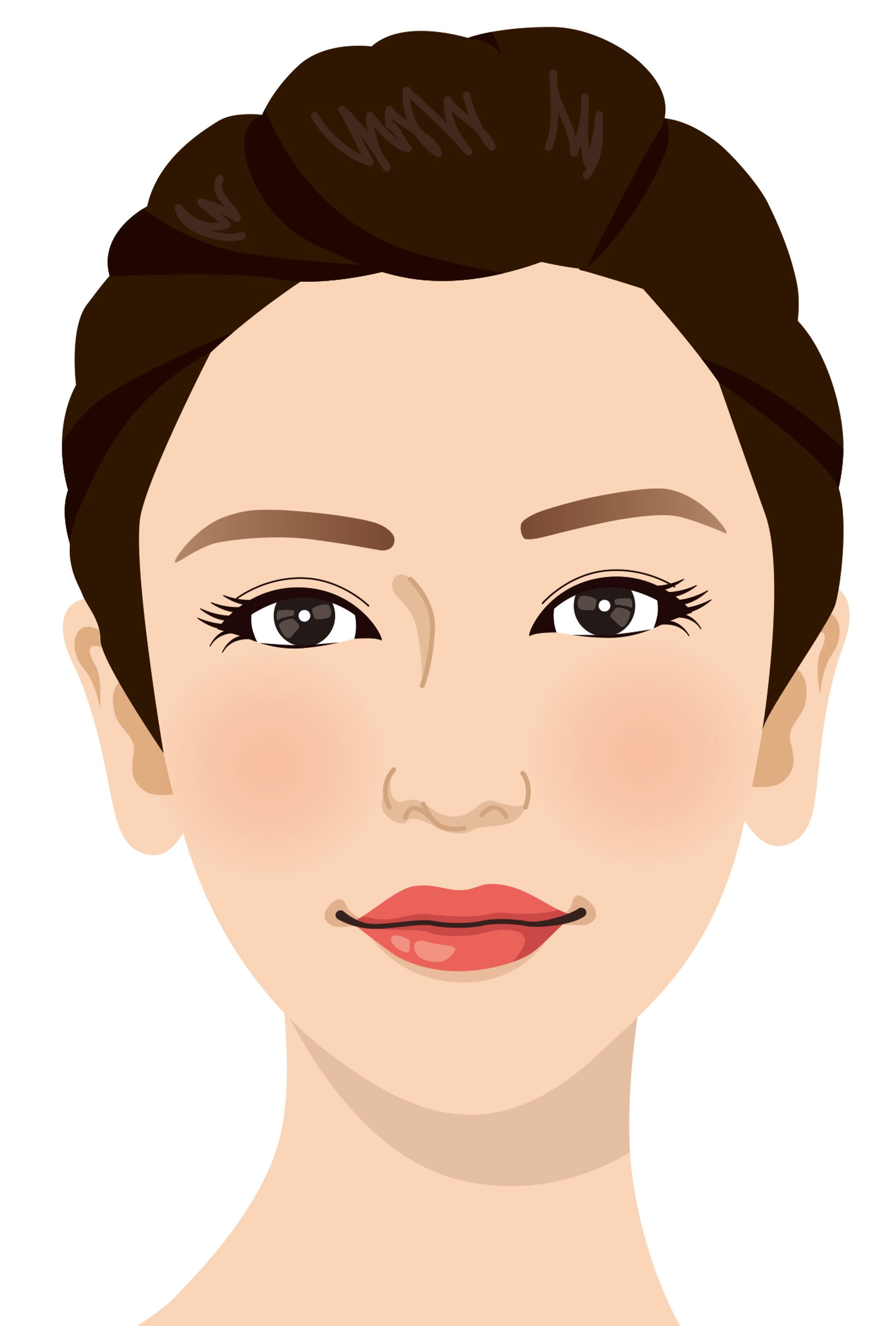 美容外科女性イラスト-1