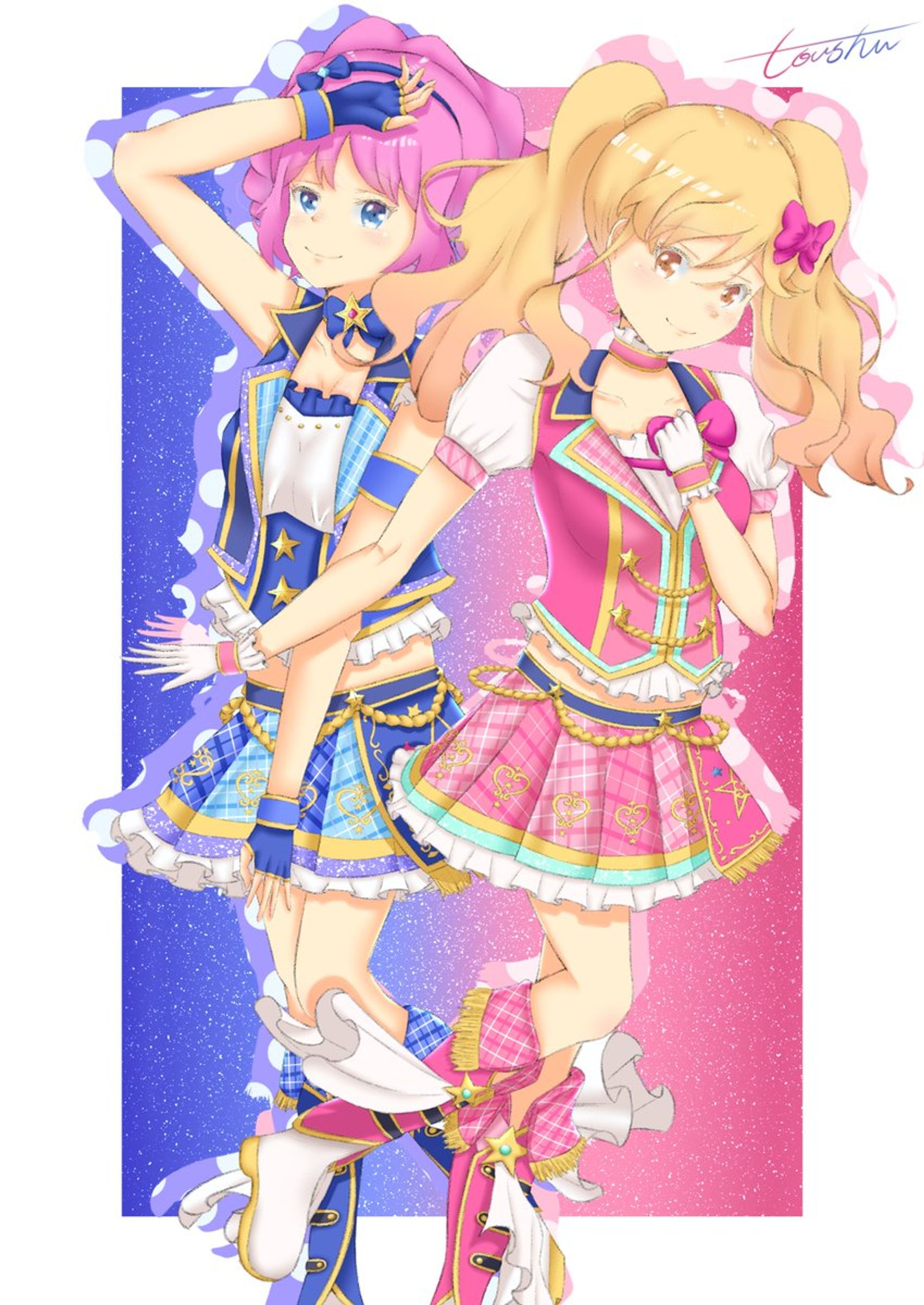 [版権/アイカツスターズ！] ゆめロラ絵-1