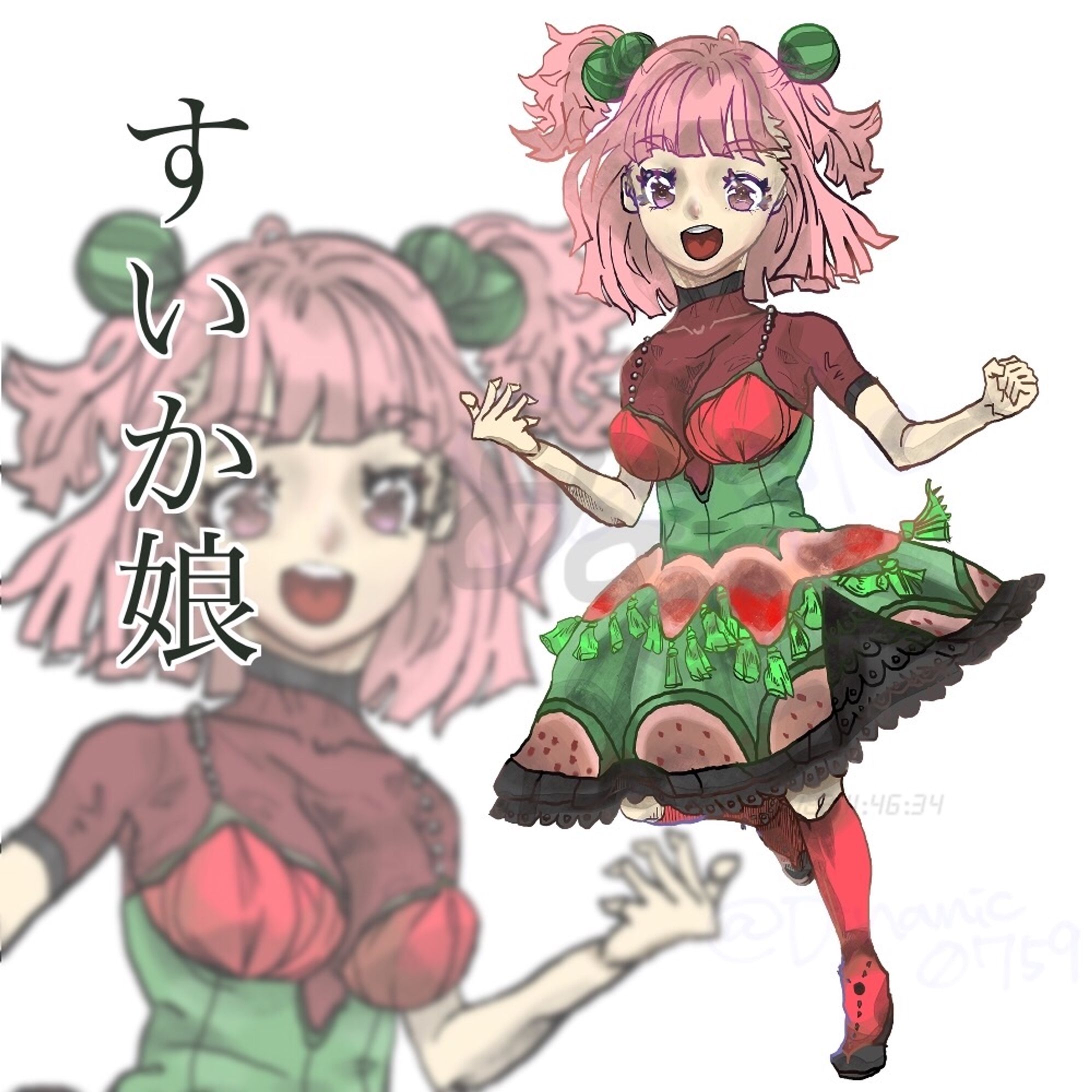 スイカ娘＠2019-1