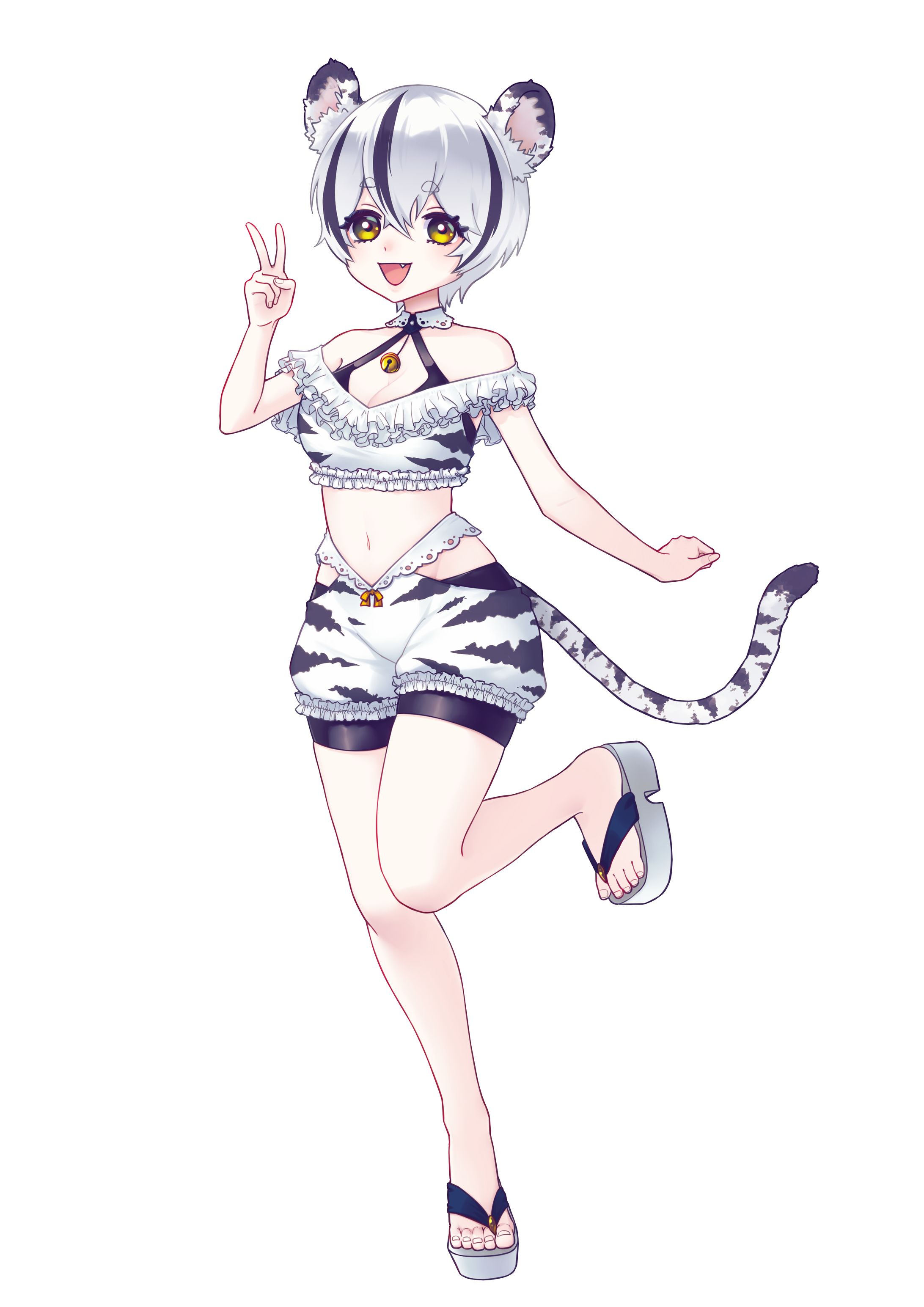 Vライバー立ち絵 V라이버 캐릭터 일러스트-1