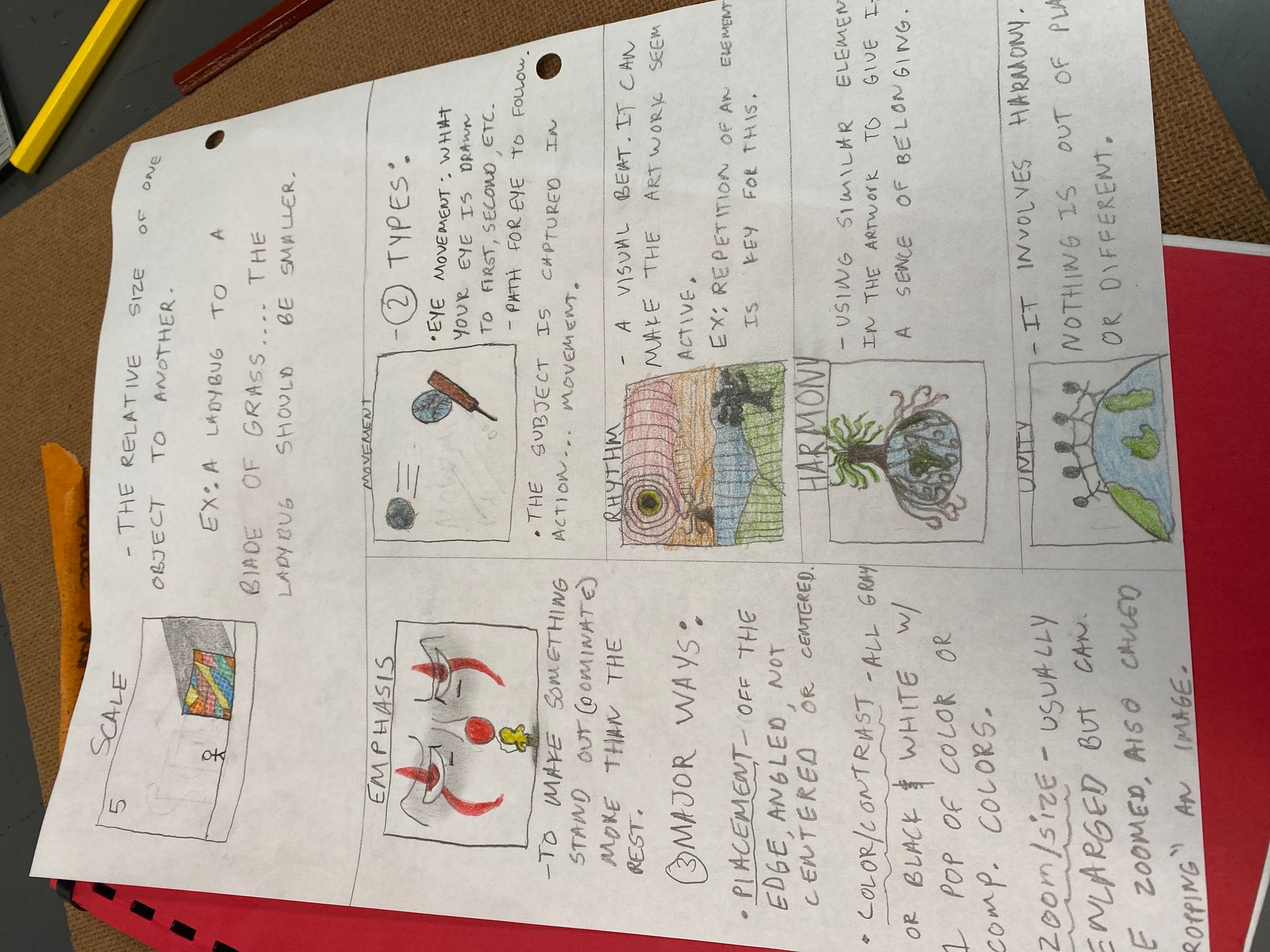 Principle of art notes -1