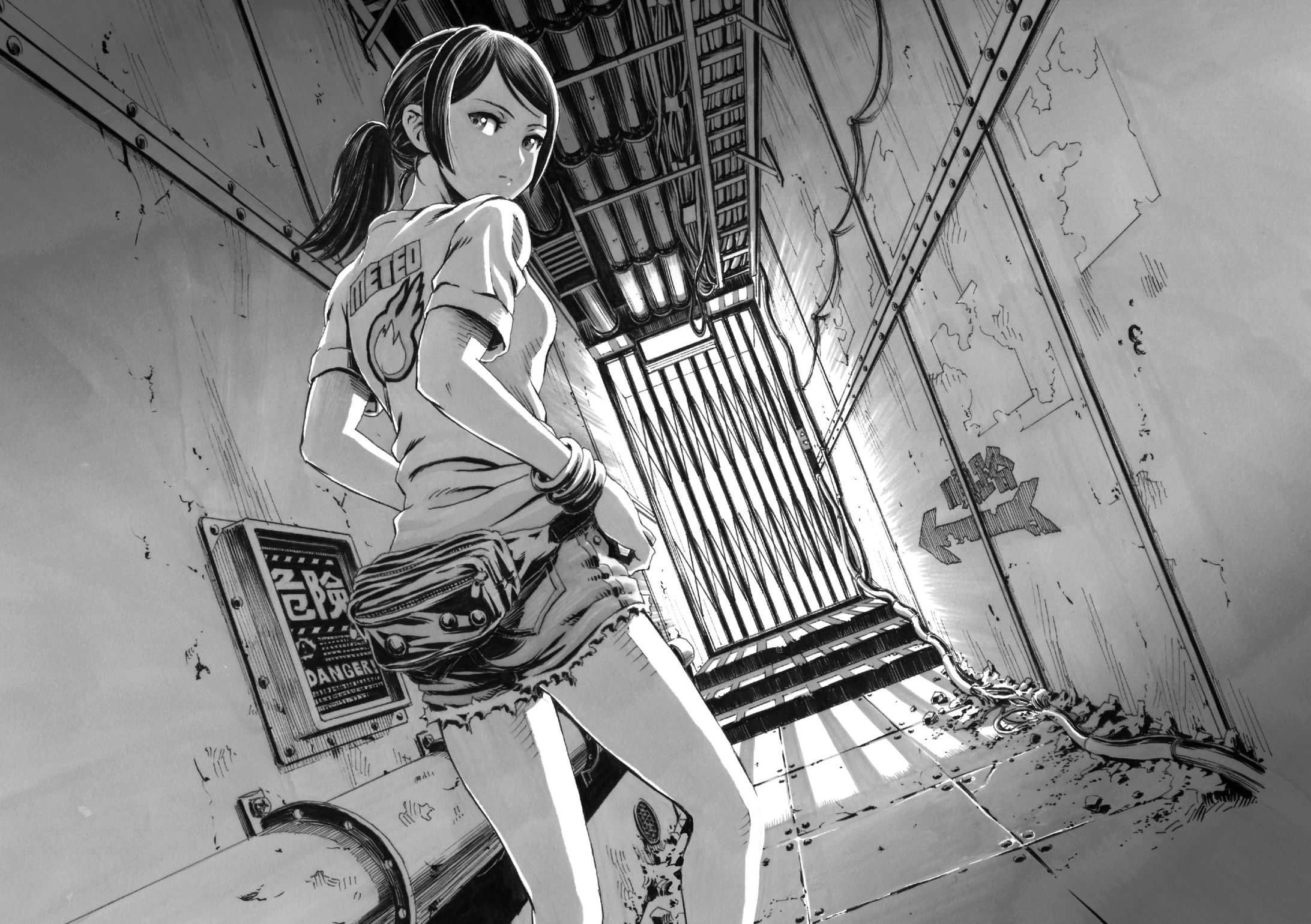 モノクロ創作-1