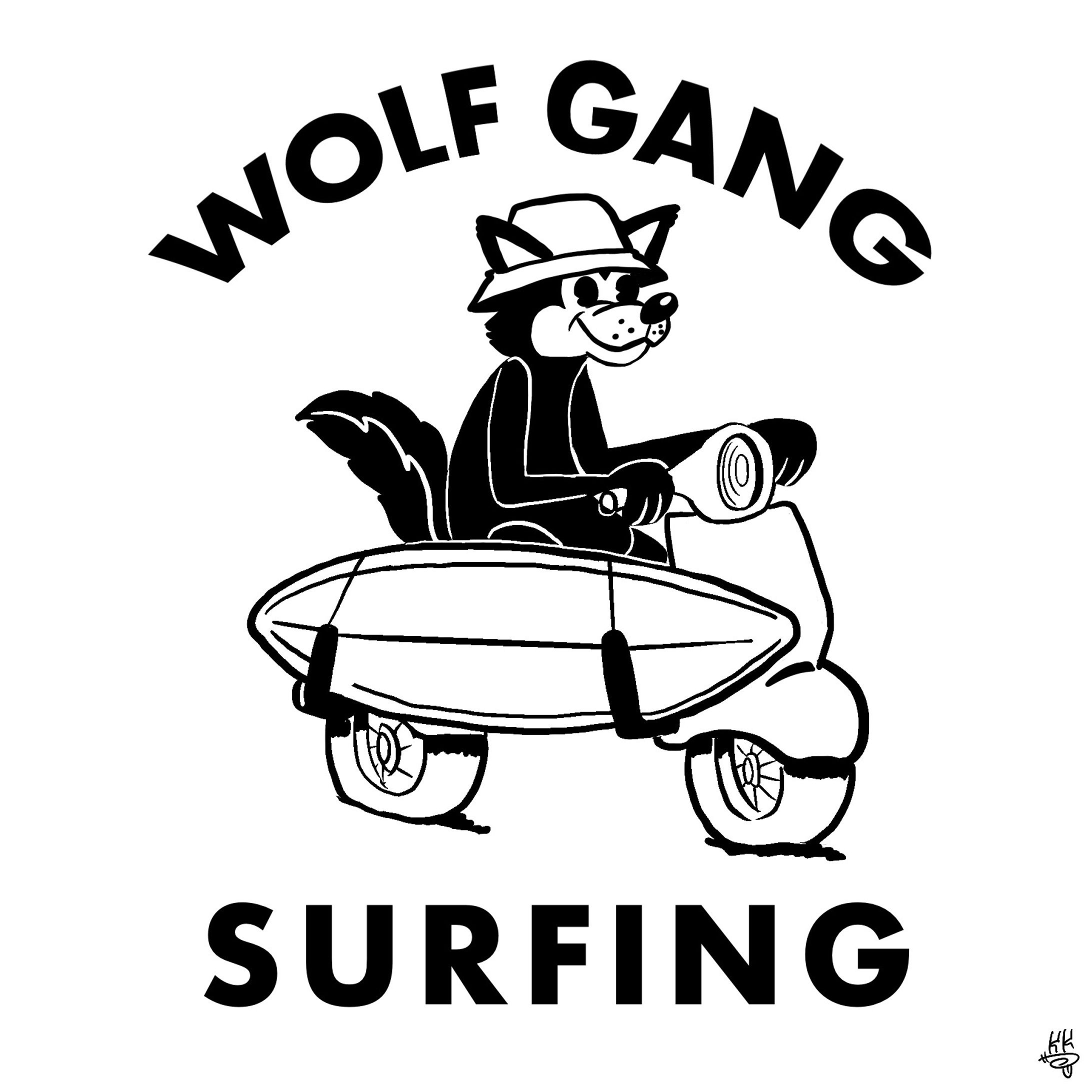 Surf shop logo | サーフショップロゴデザイン-1