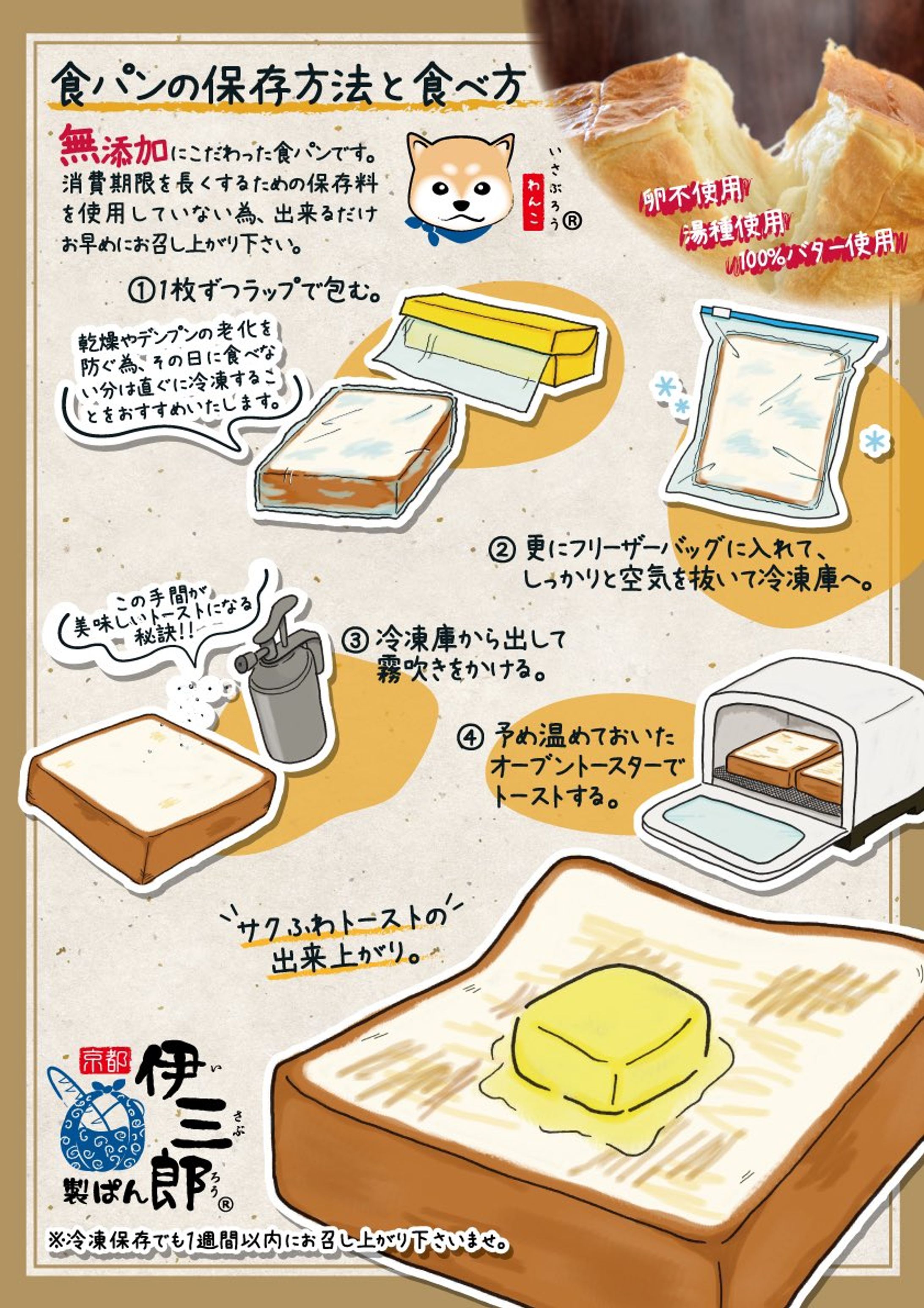 【フライヤー】ベーカリー-1