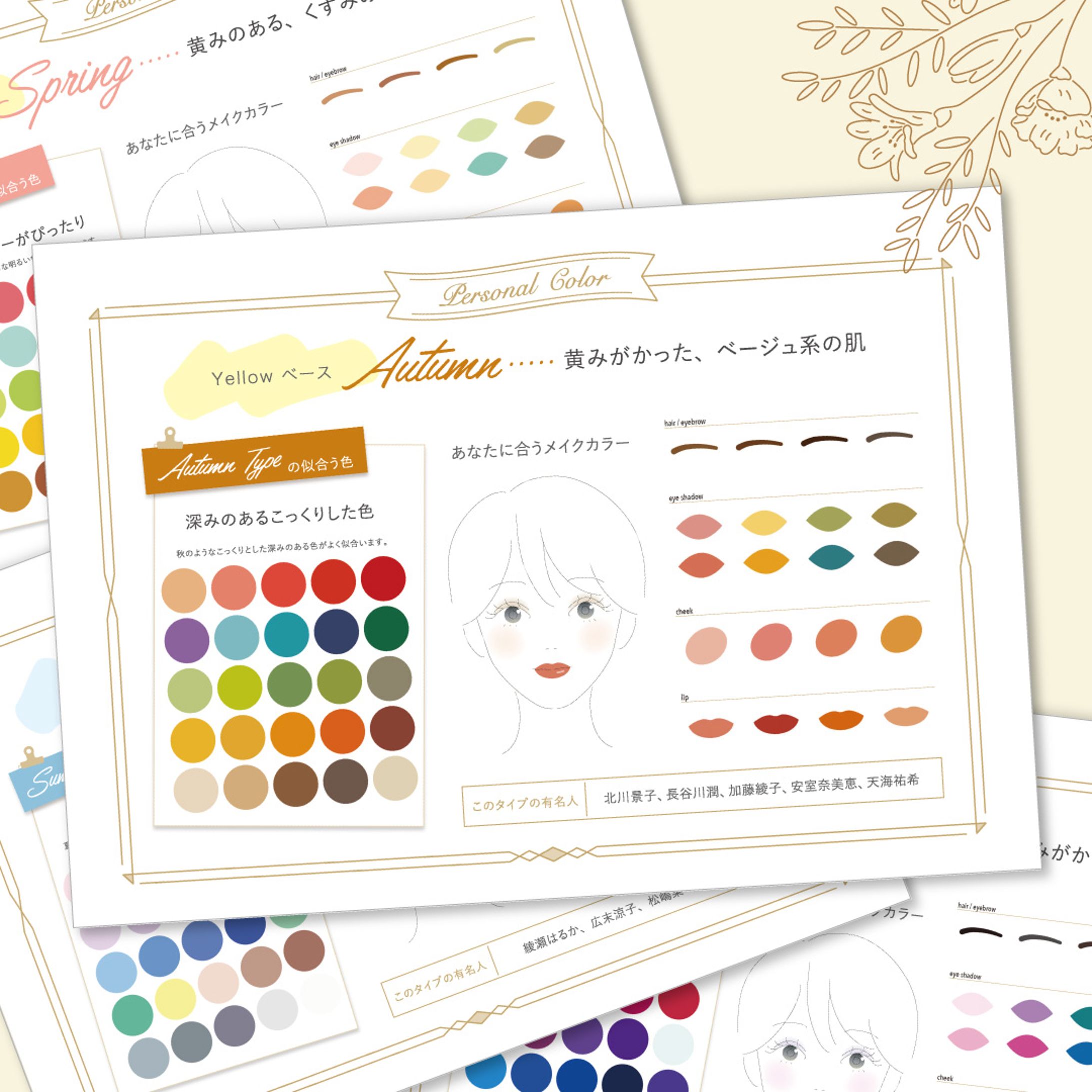 パーソナルカラー診断書-1