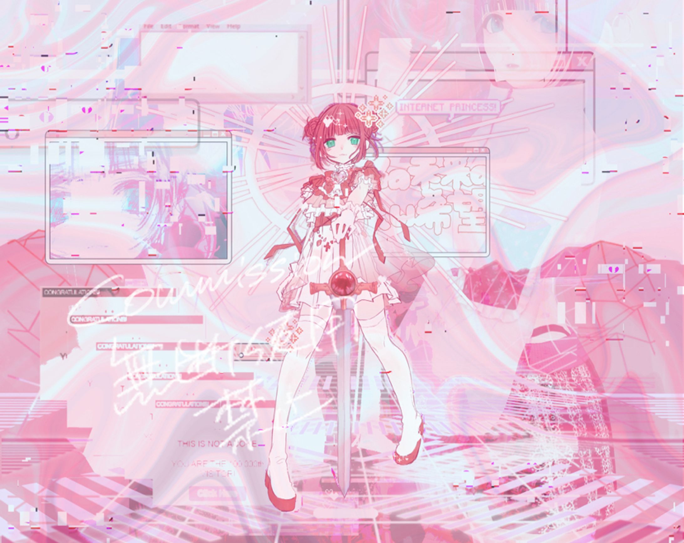 【Works】藤林檎さん生誕2周年グッズイラスト-1