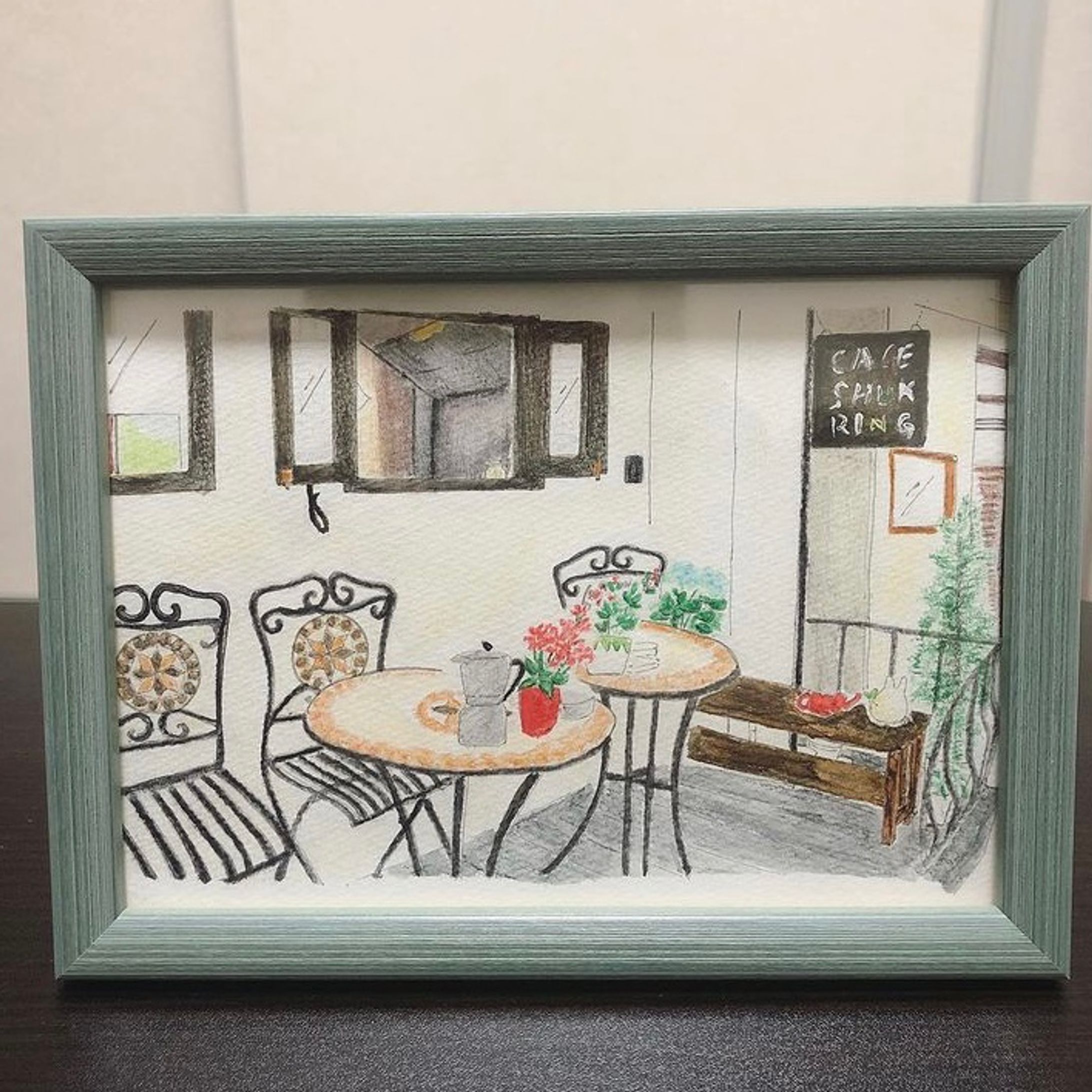 スケッチ　カフェ-1
