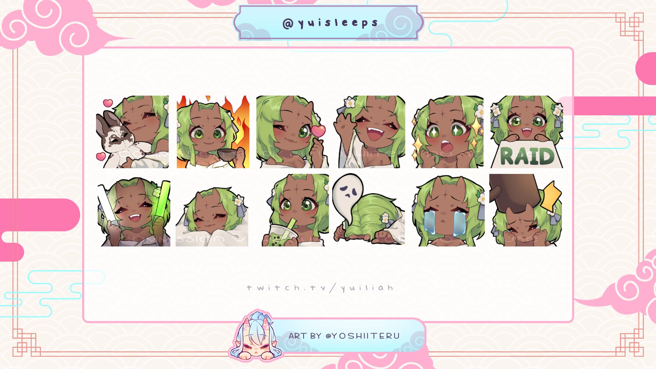 Emote commission for Yui-1