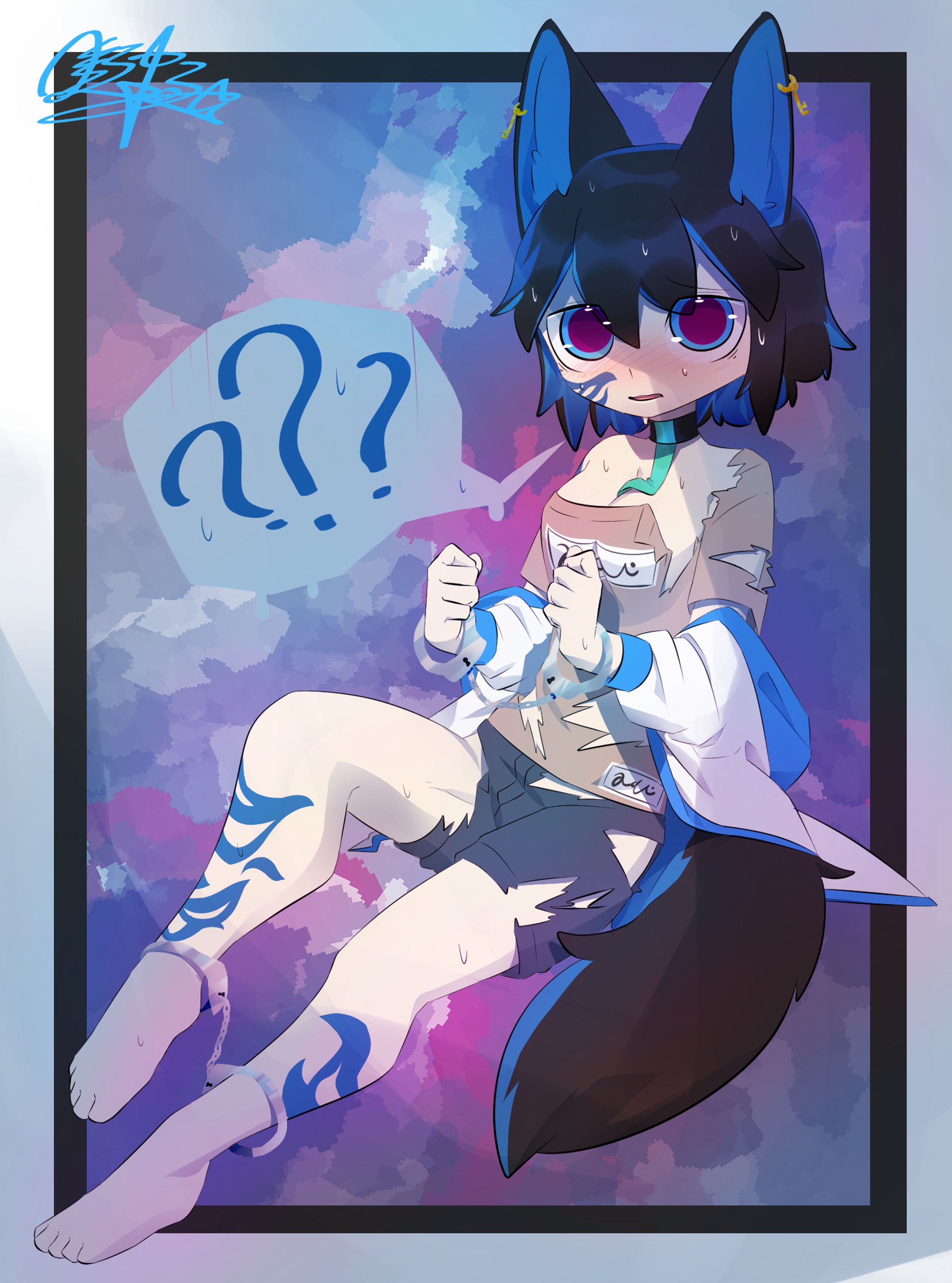 ❓💙-1