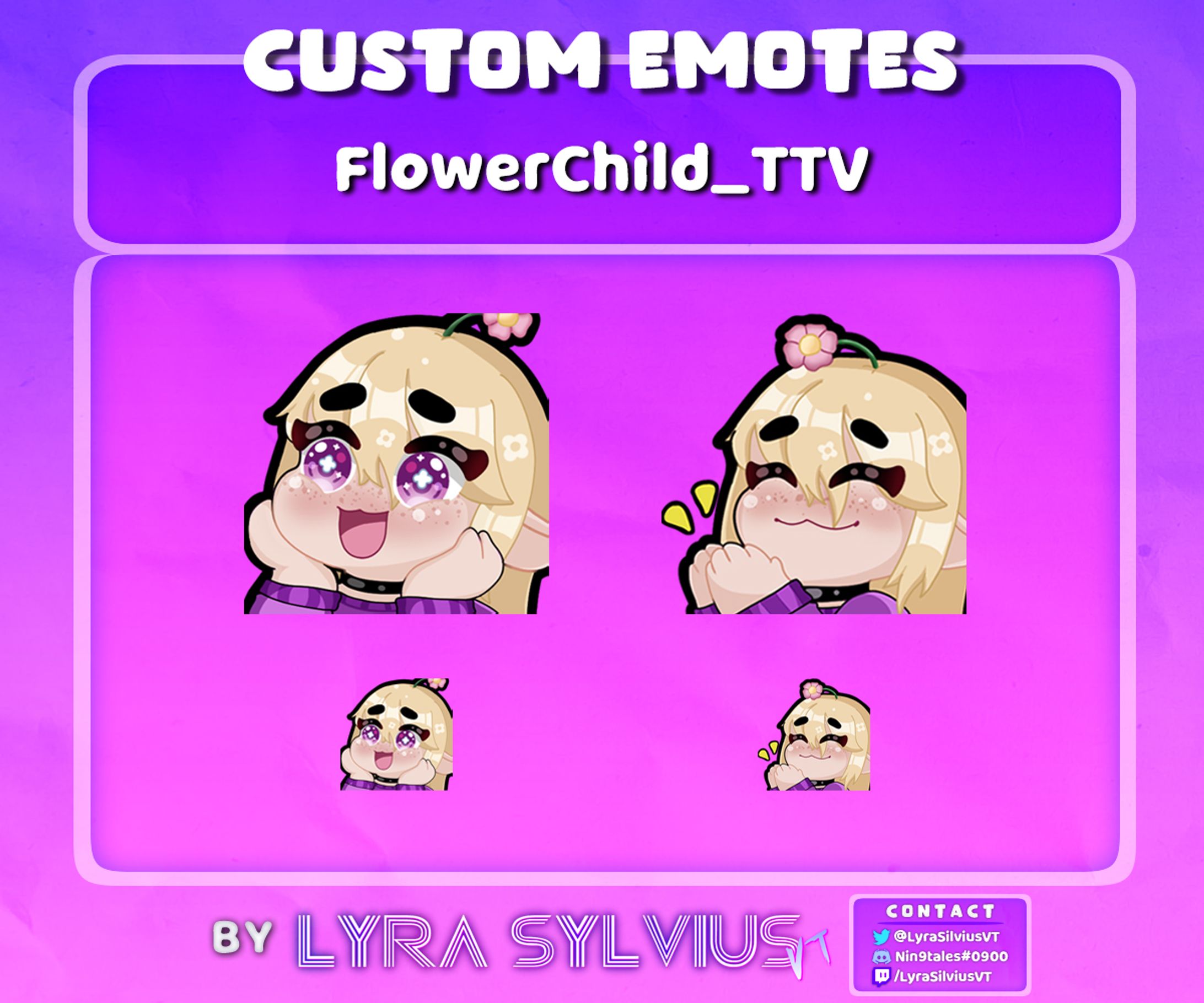 Flowerchild TTV (twitch emotes)-1