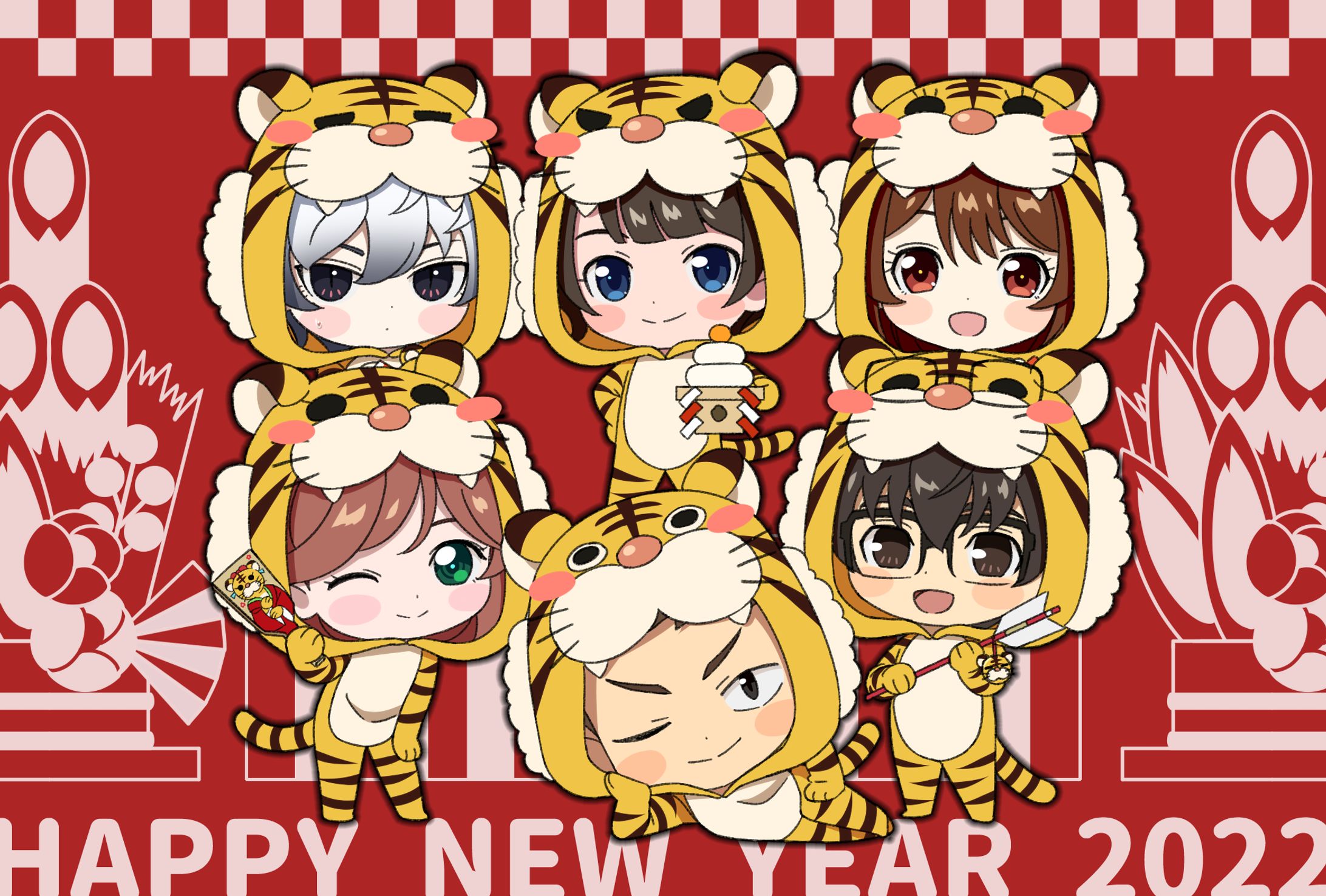 【オリジナル】2022年賀状-1