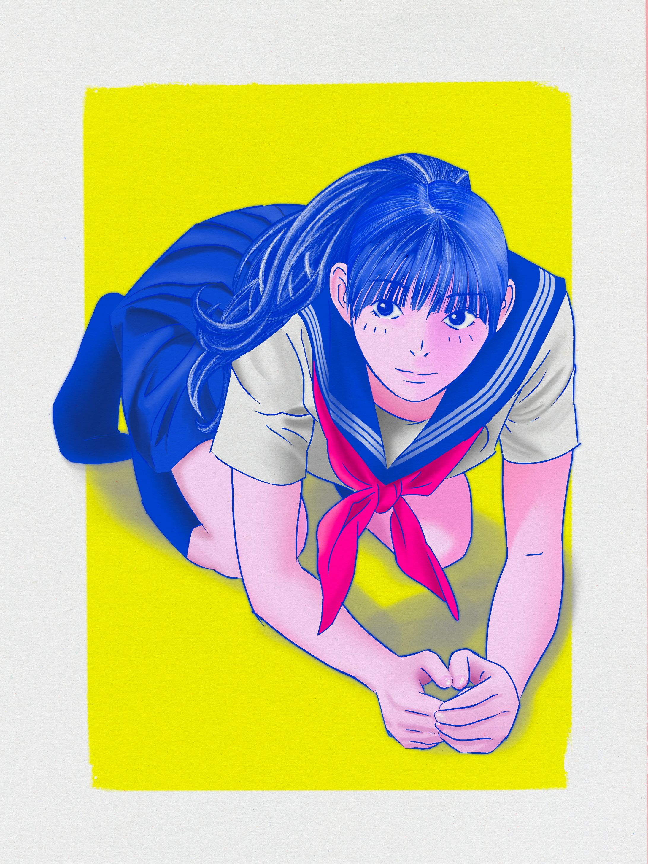 High school girl-1