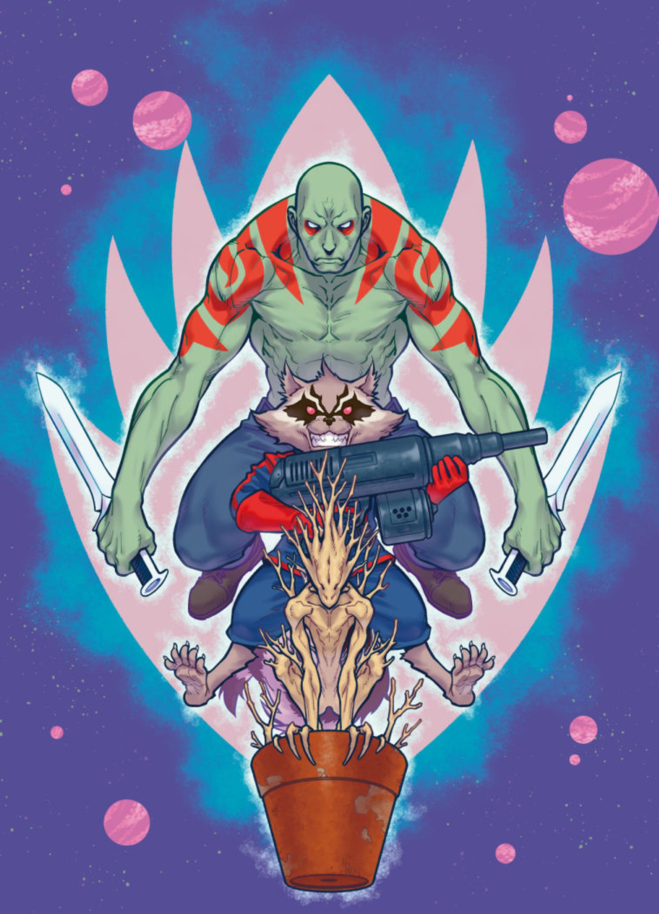 Guardians of the Garaxy:vol.2/MovieNEX Premium box comic cover(Amazon only) -1