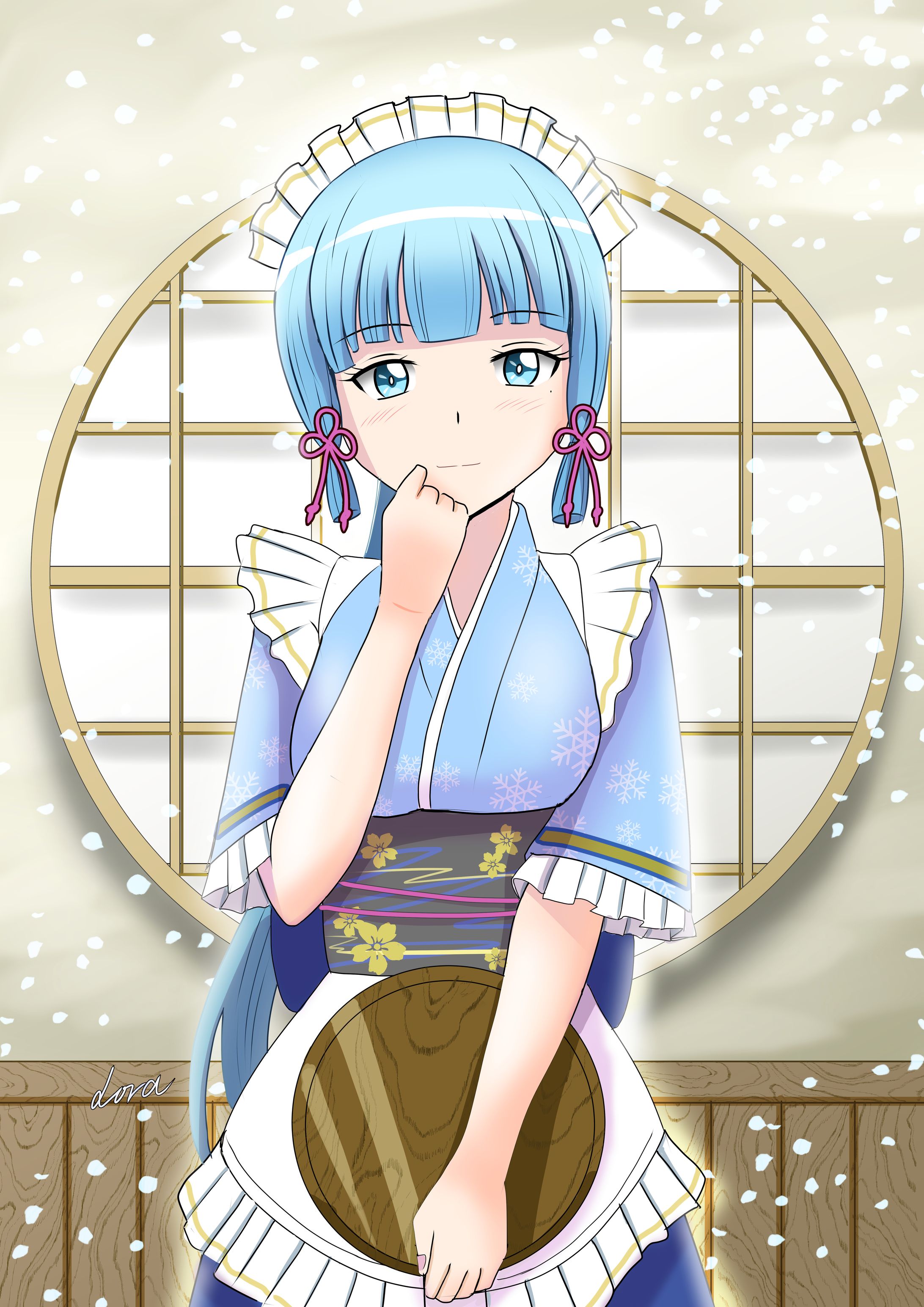 原神 神里綾華-1