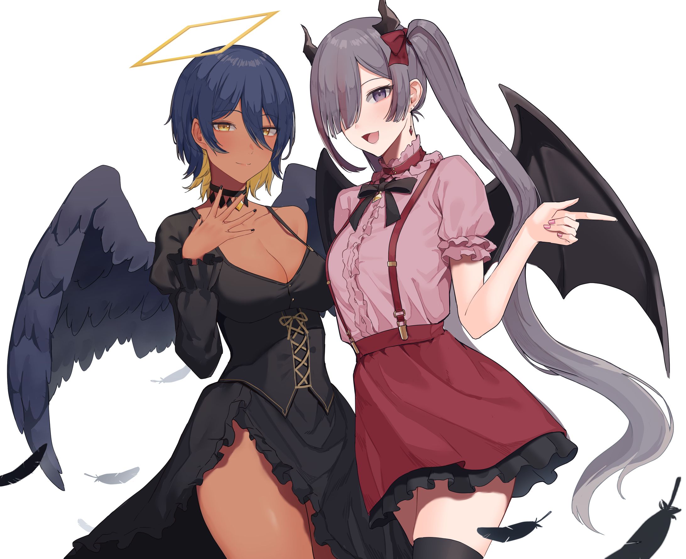 一枚絵、キャラクターイラスト-1