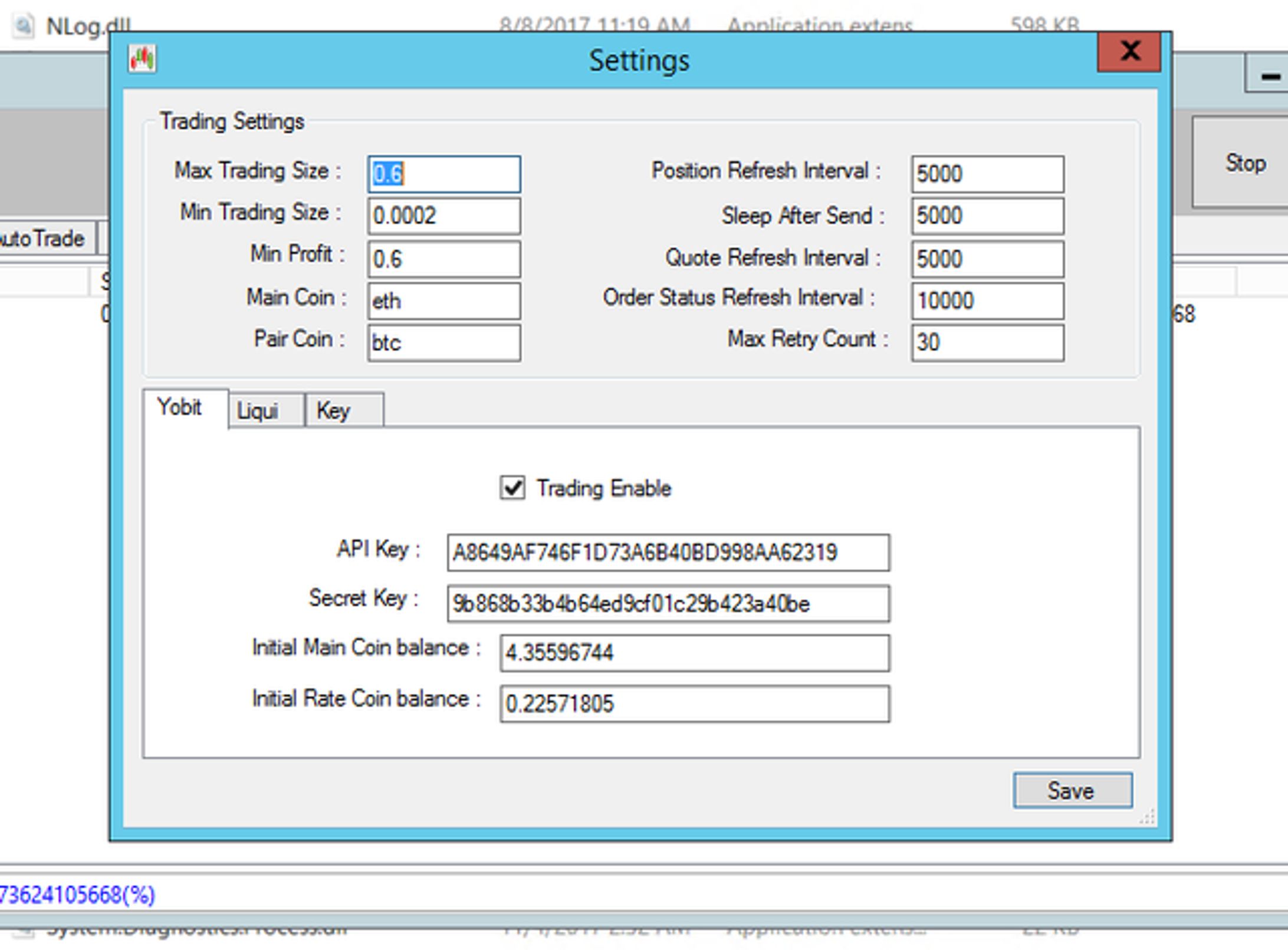 BTCETH Arbitrage Trading Tool-1