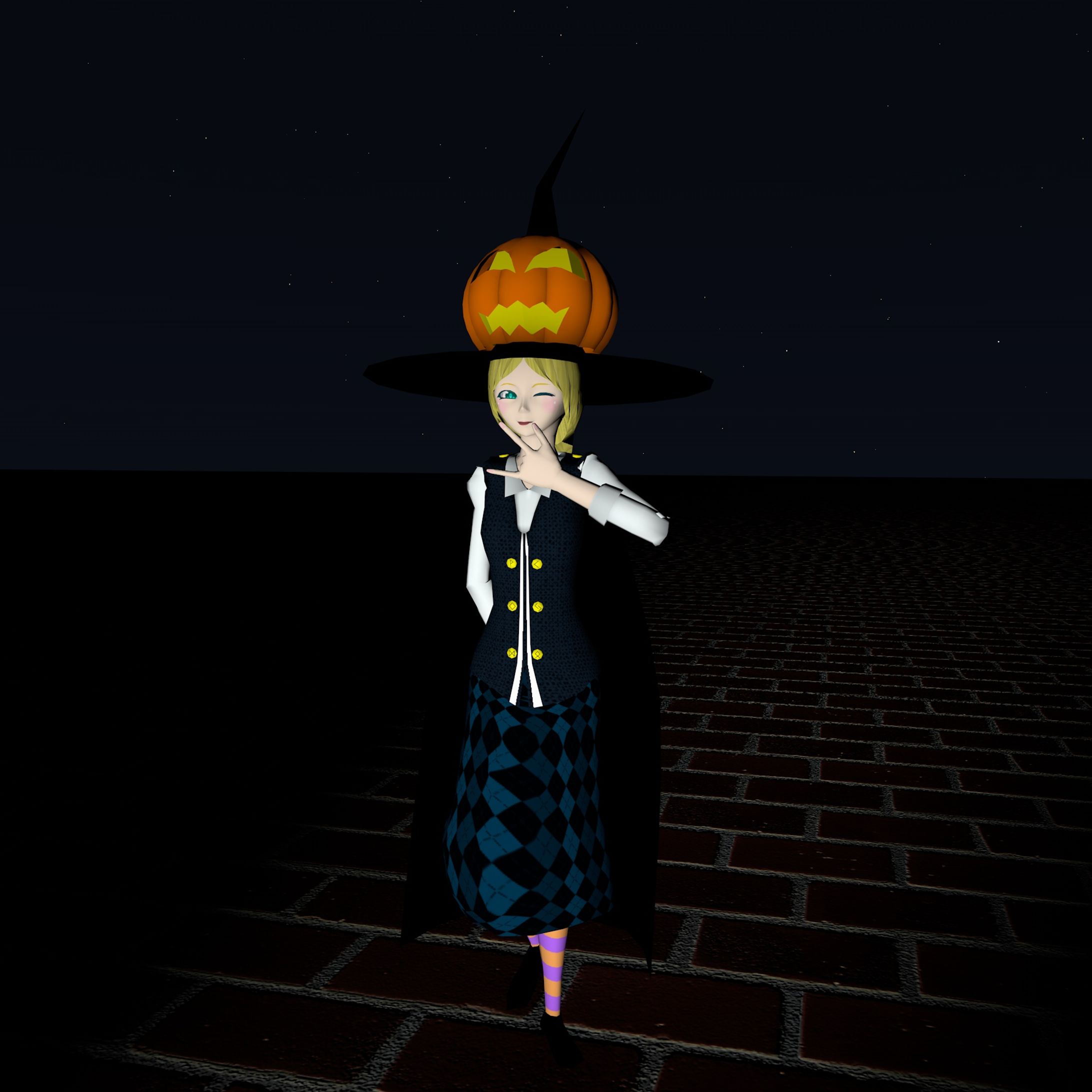 ハロウィン少女-1