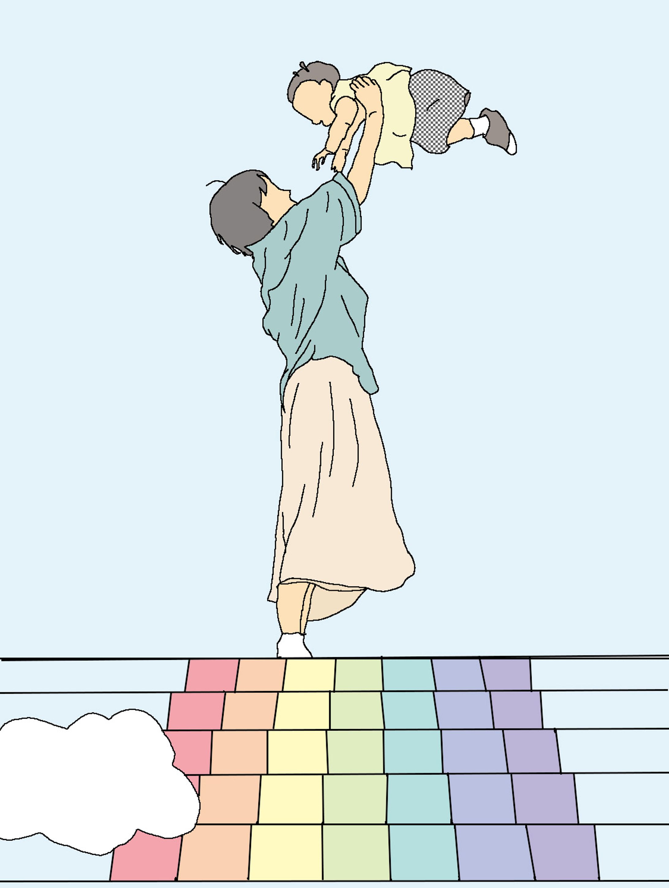 線画イラスト14-1