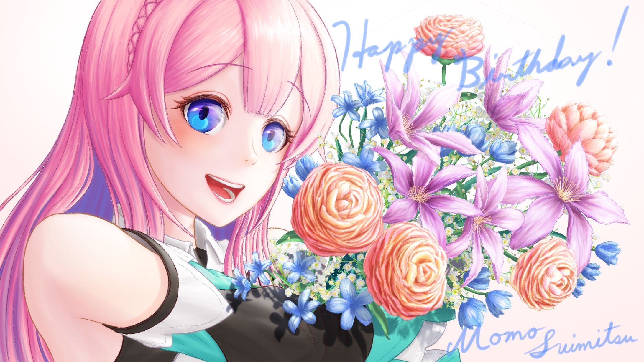 220706ｰ水蜜もも-Birthdayイラスト-1