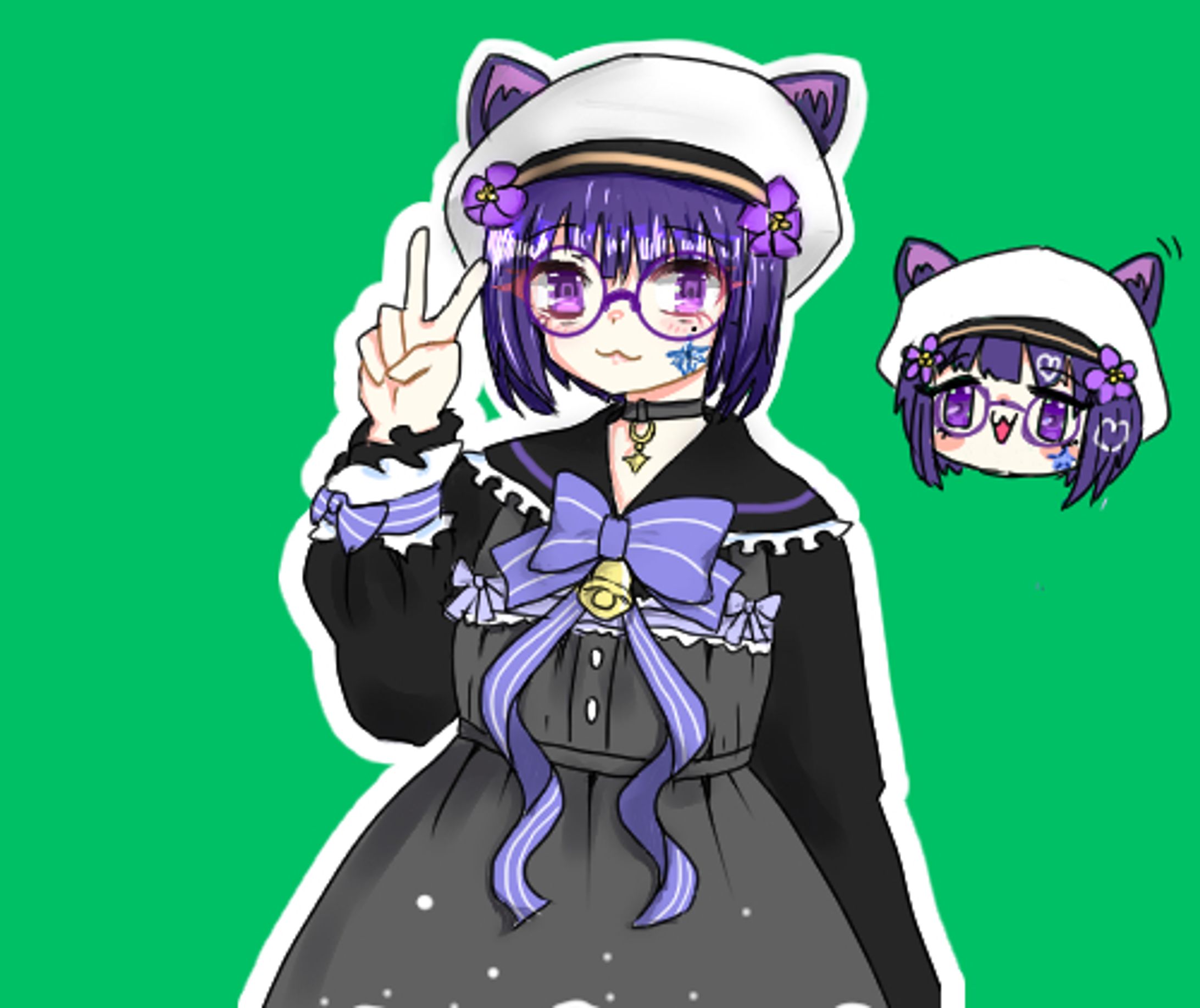 VTuberさんファンアート-1
