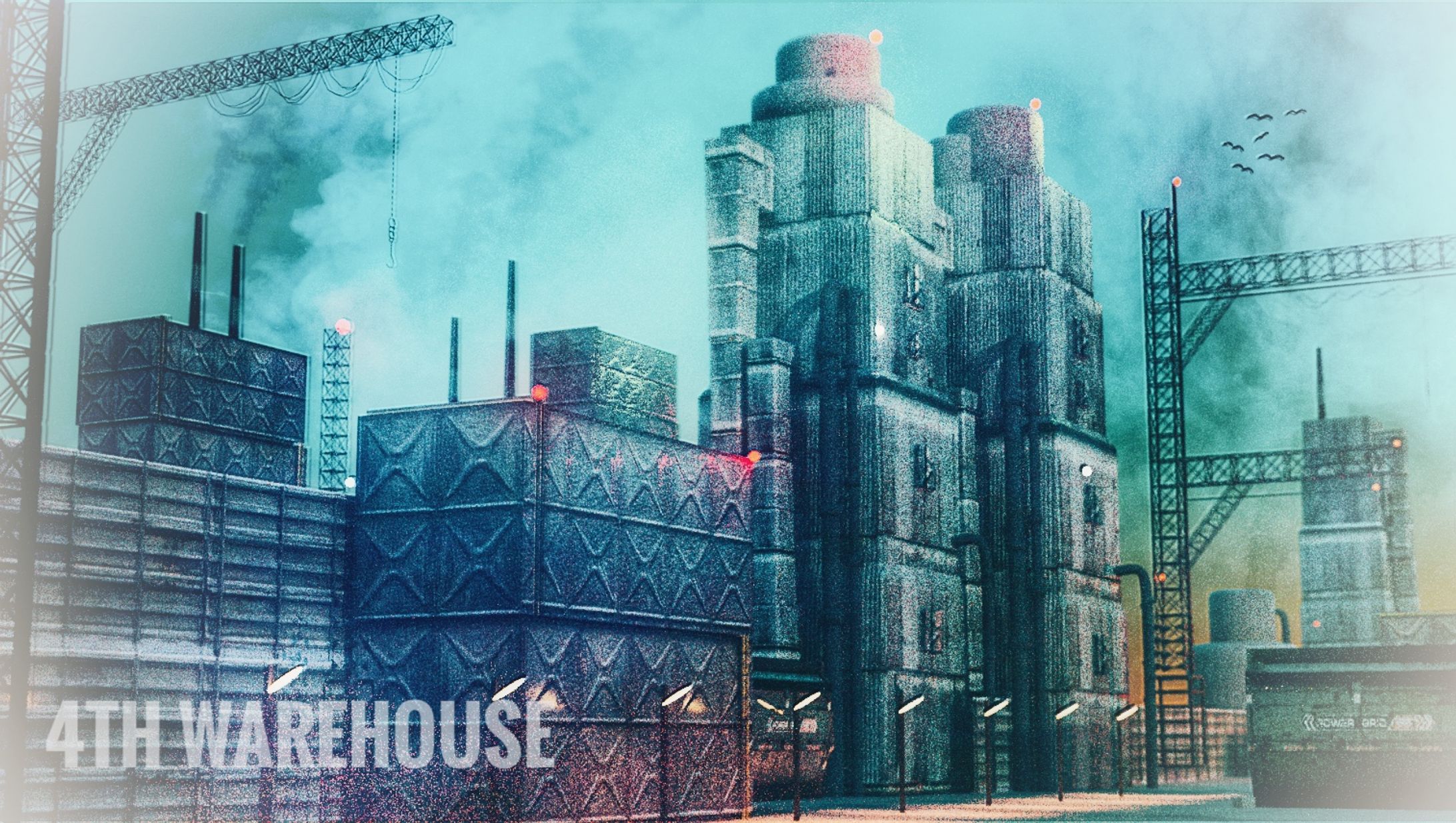 背景制作　4TH WAREHOUSE-1