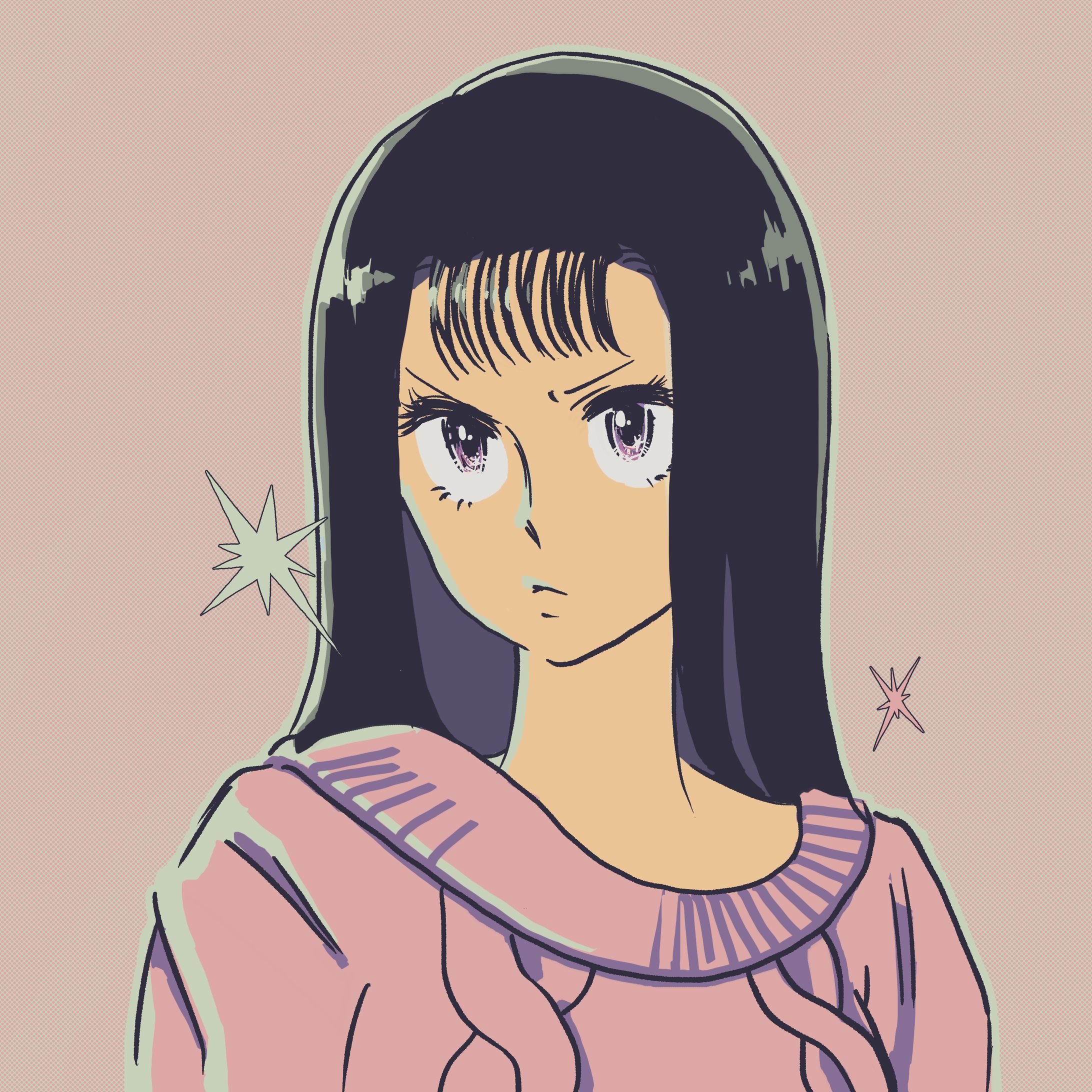 少女漫画イラスト-1