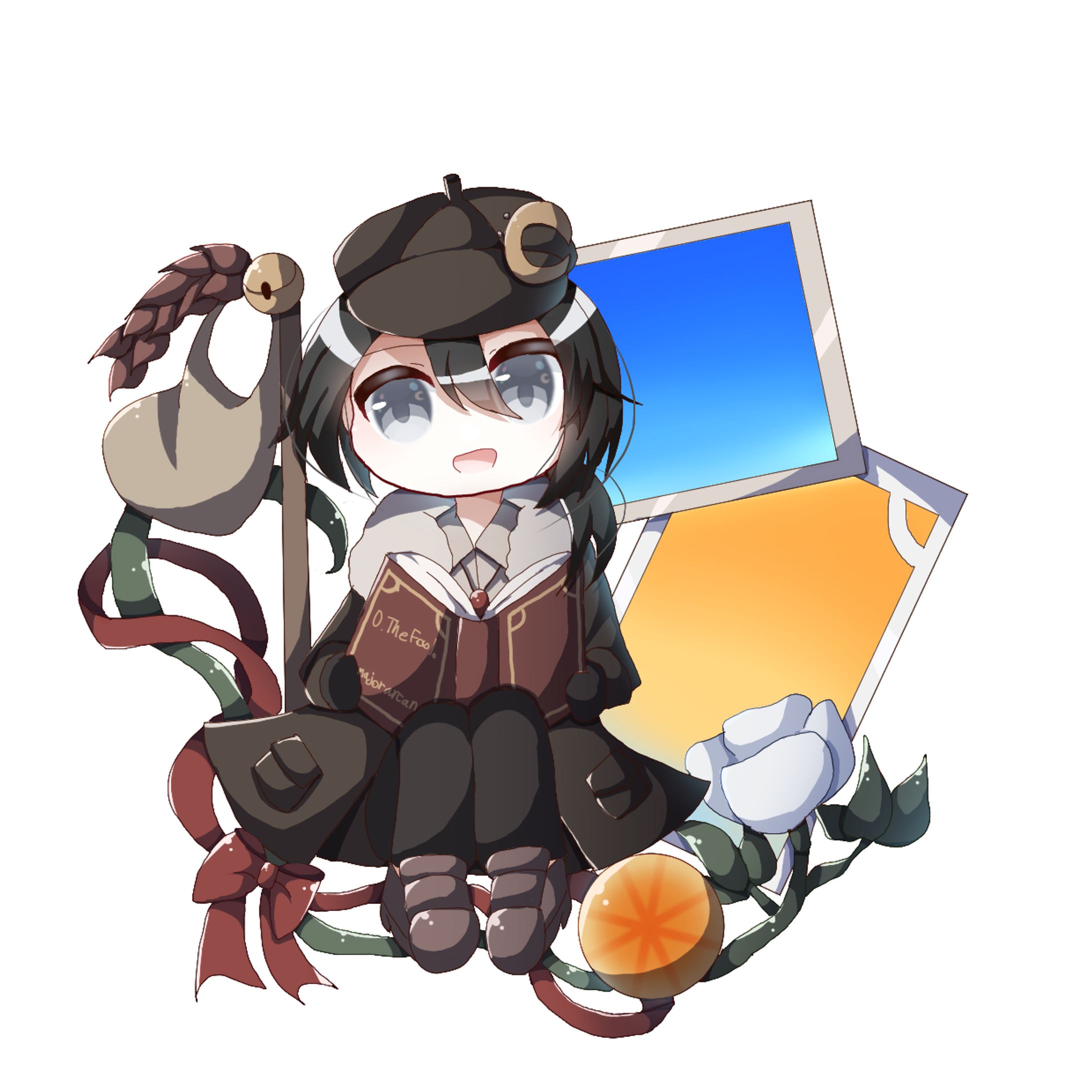 ミニキャラ　創作-1