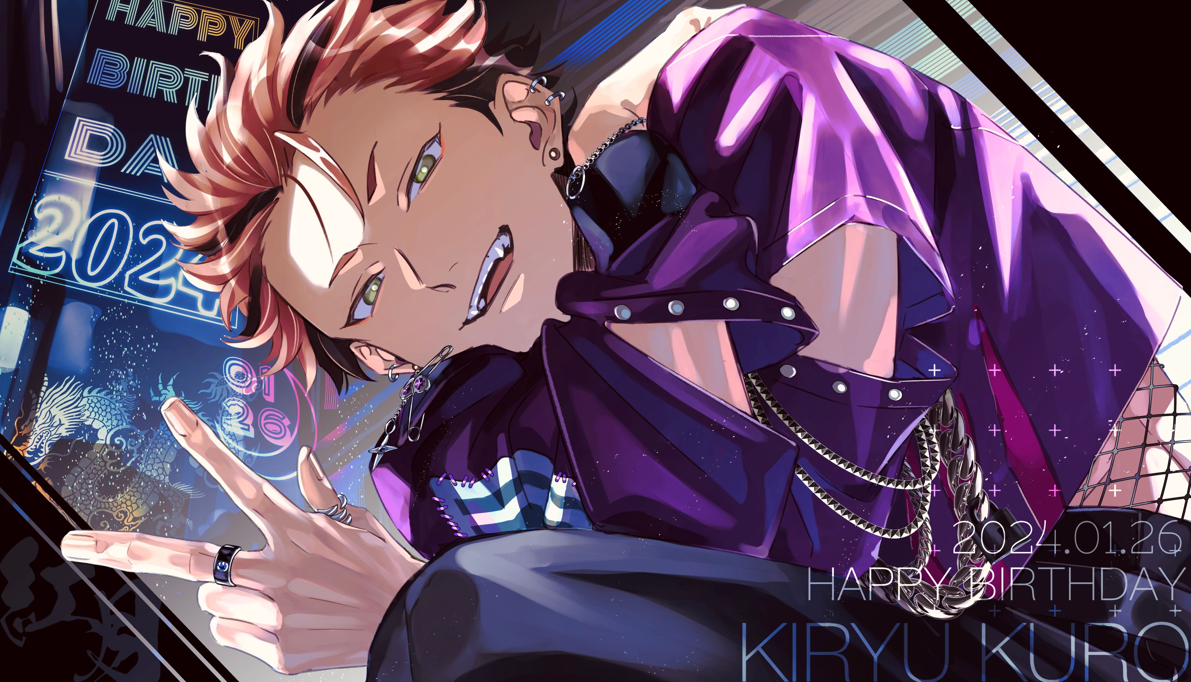 Funart】あんスタ 鬼龍紅郎