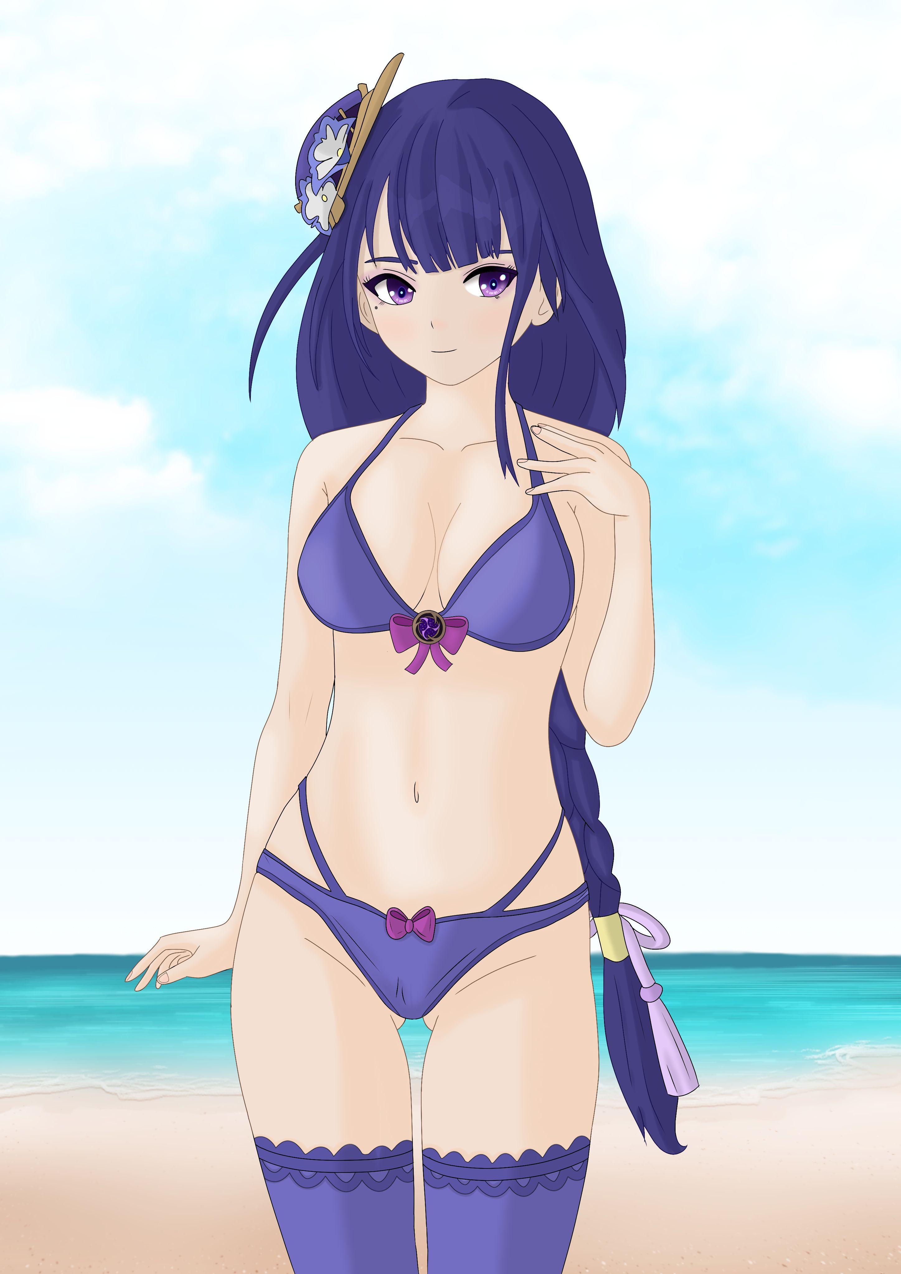 Raiden Shogun | Beach