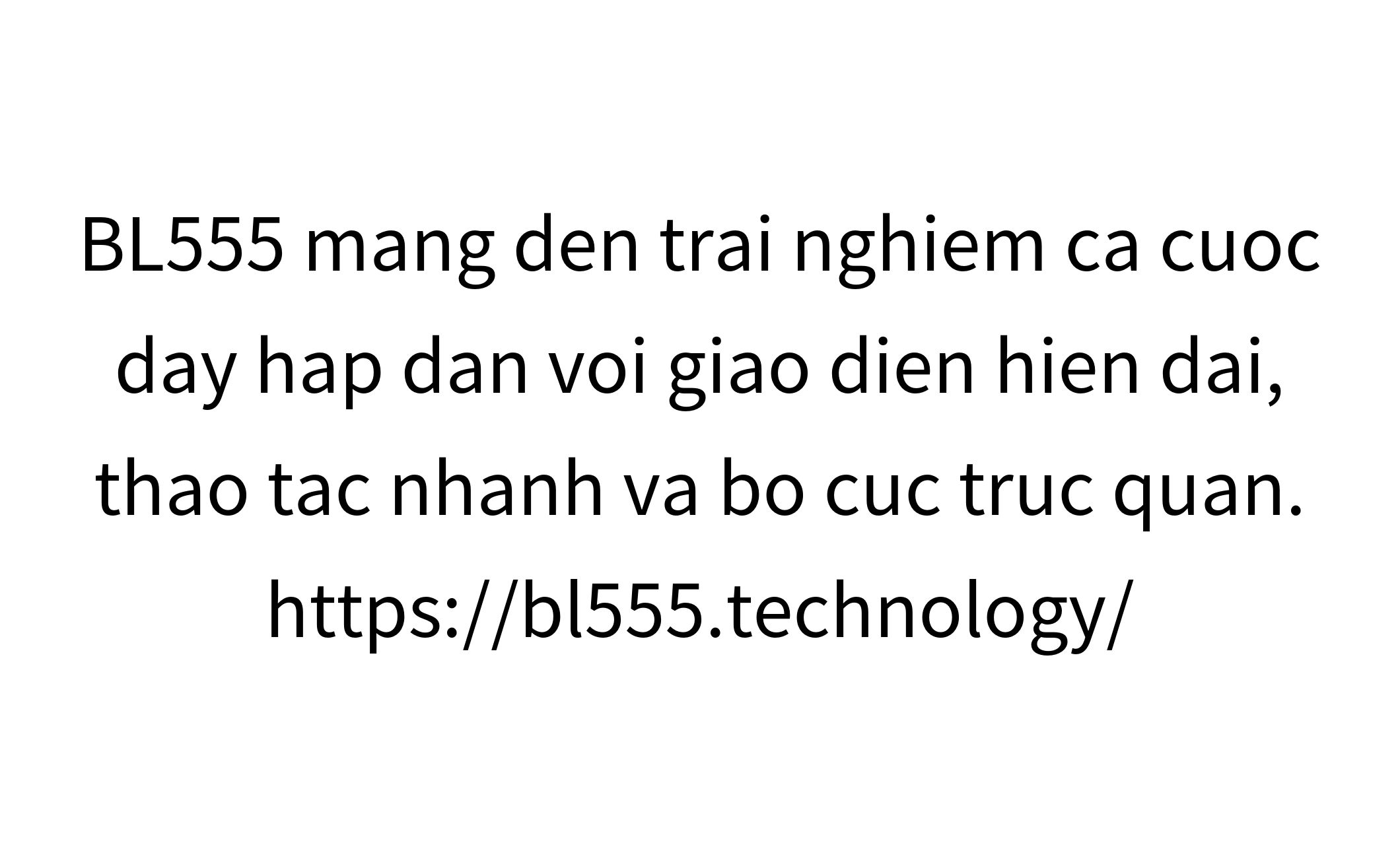 Nha Cai BL555-1